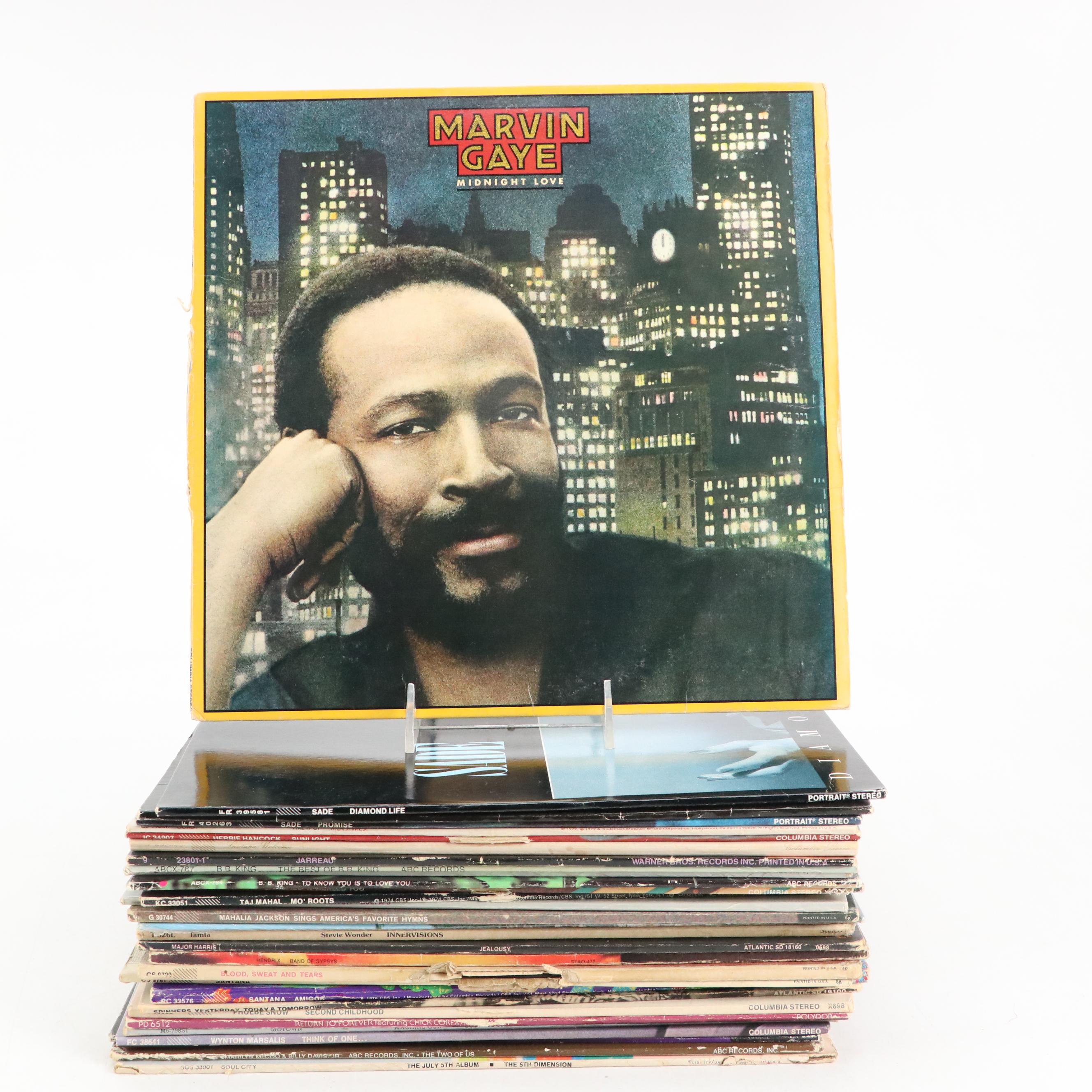Marvin Gaye "Midnight Love" and Other Records