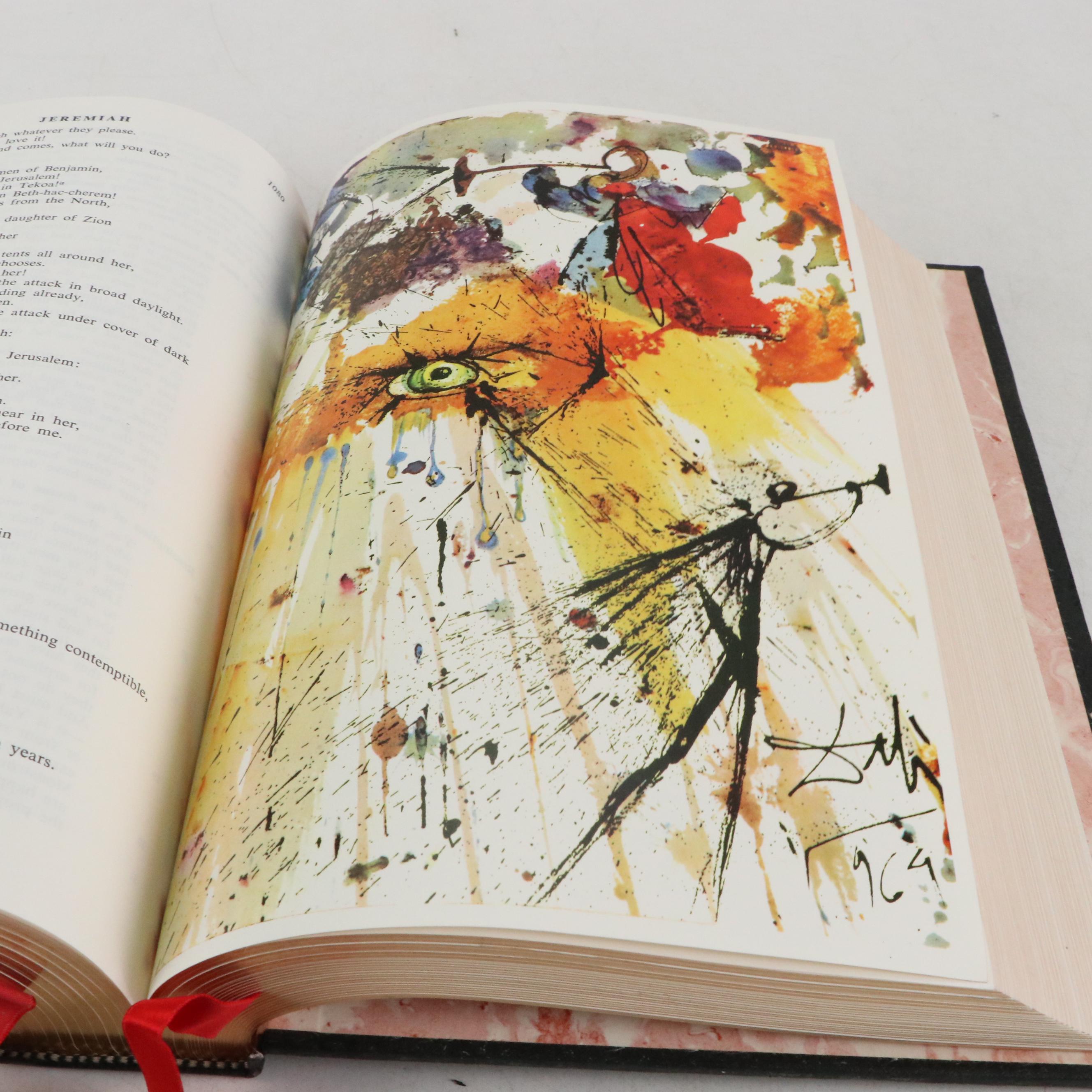 Salvador Dalí Illustrated Jerusalem Bible Edited by Alexander Jones, 1970