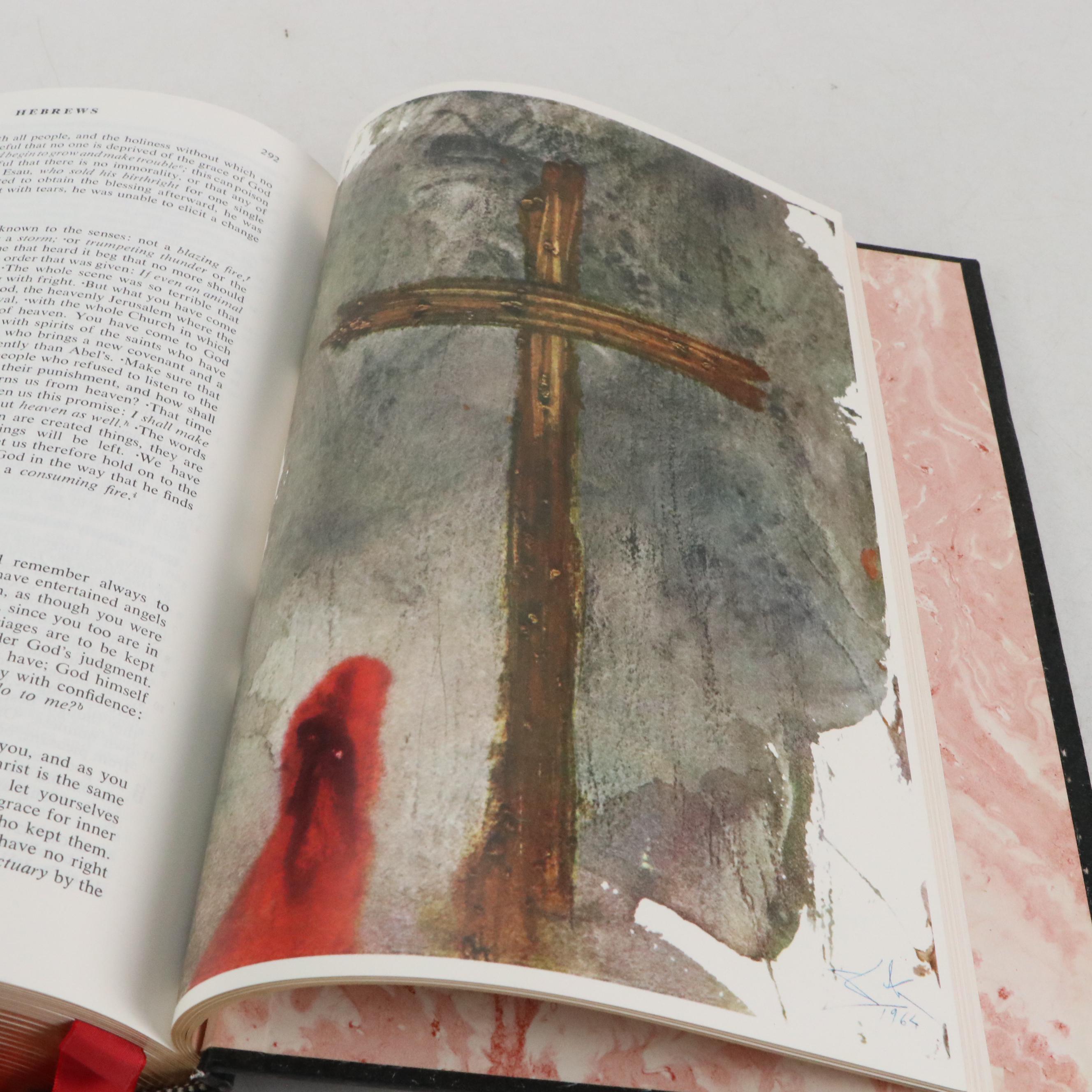 Salvador Dalí Illustrated Jerusalem Bible Edited by Alexander Jones, 1970