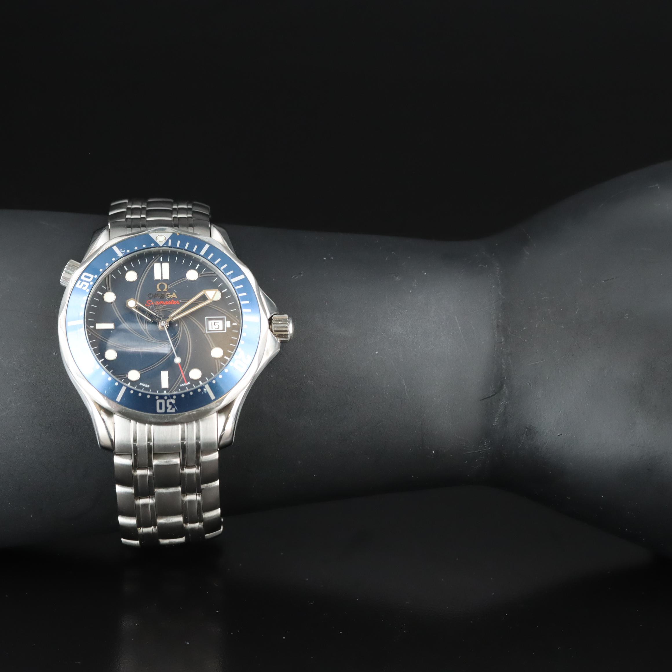 Omega Seamaster 41MM James Bond Limited Edition 007 Automatic Watch