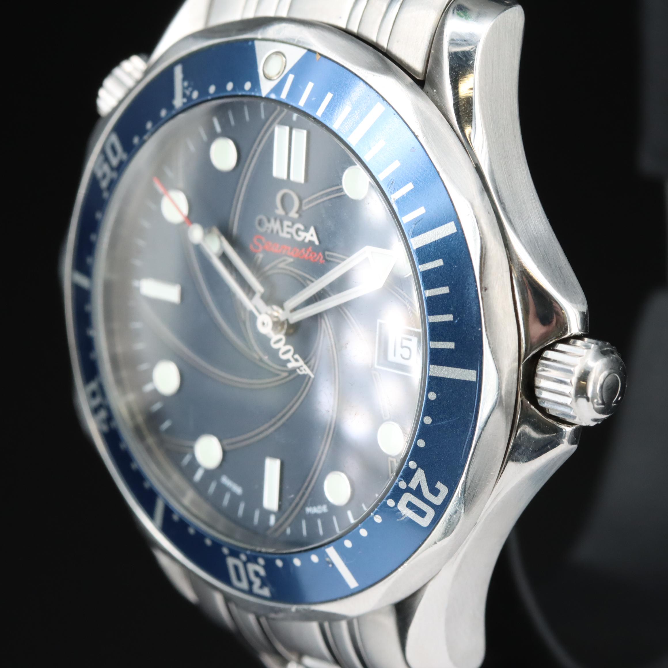 Omega Seamaster 41MM James Bond Limited Edition 007 Automatic Watch