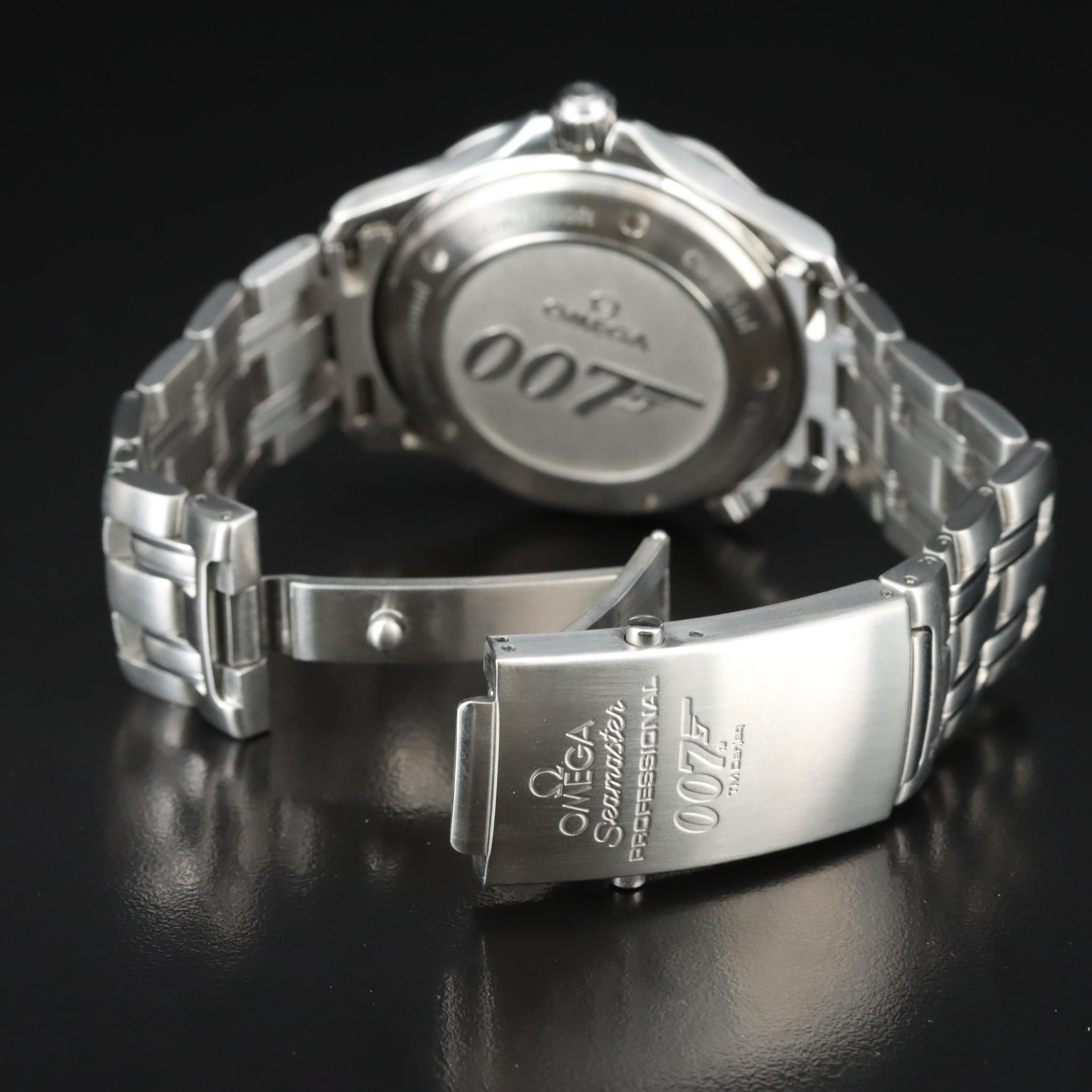 Omega Seamaster 41MM James Bond Limited Edition 007 Automatic Watch