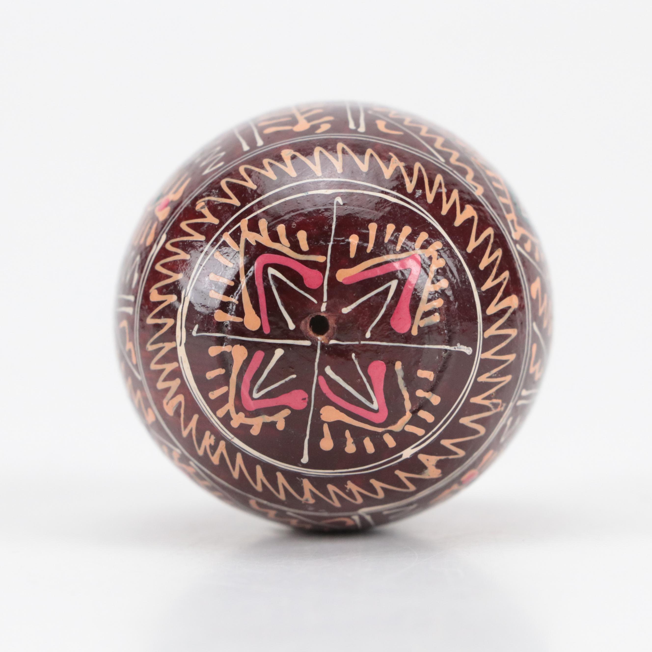 Chinana Jemez Pueblo Pottery Terracotta Pot with Ceramic Egg Figurine and More