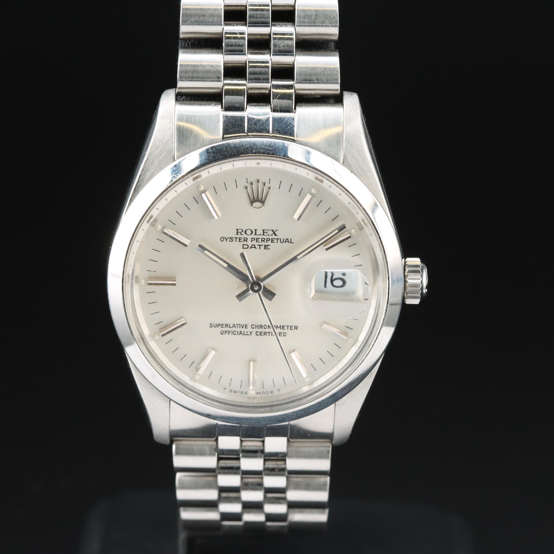 1987 Rolex Oyster Perpetual Date Watch