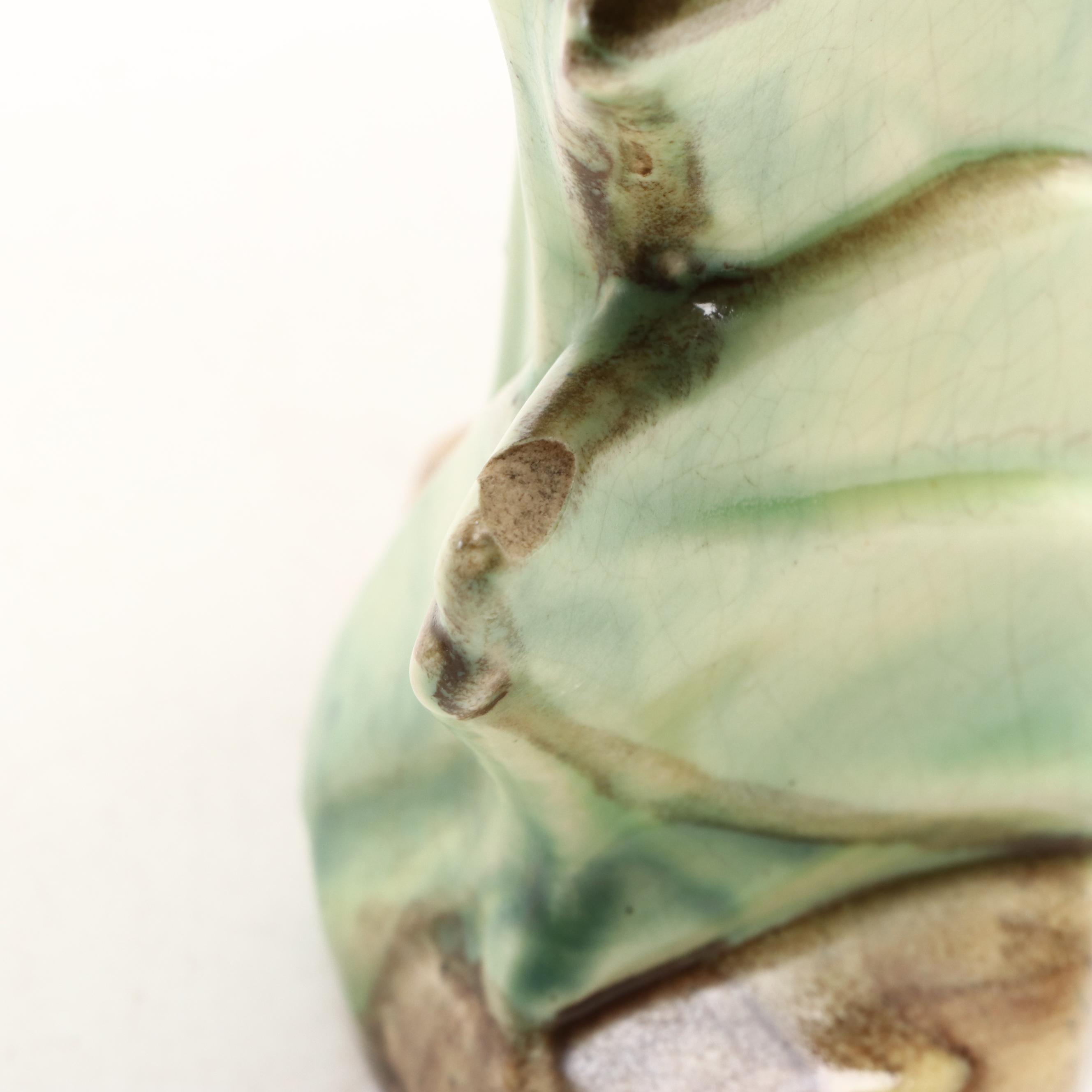 McCoy Tulip Pair Vase with Other Roseville and McCoy Art Pottery, Mid-20th