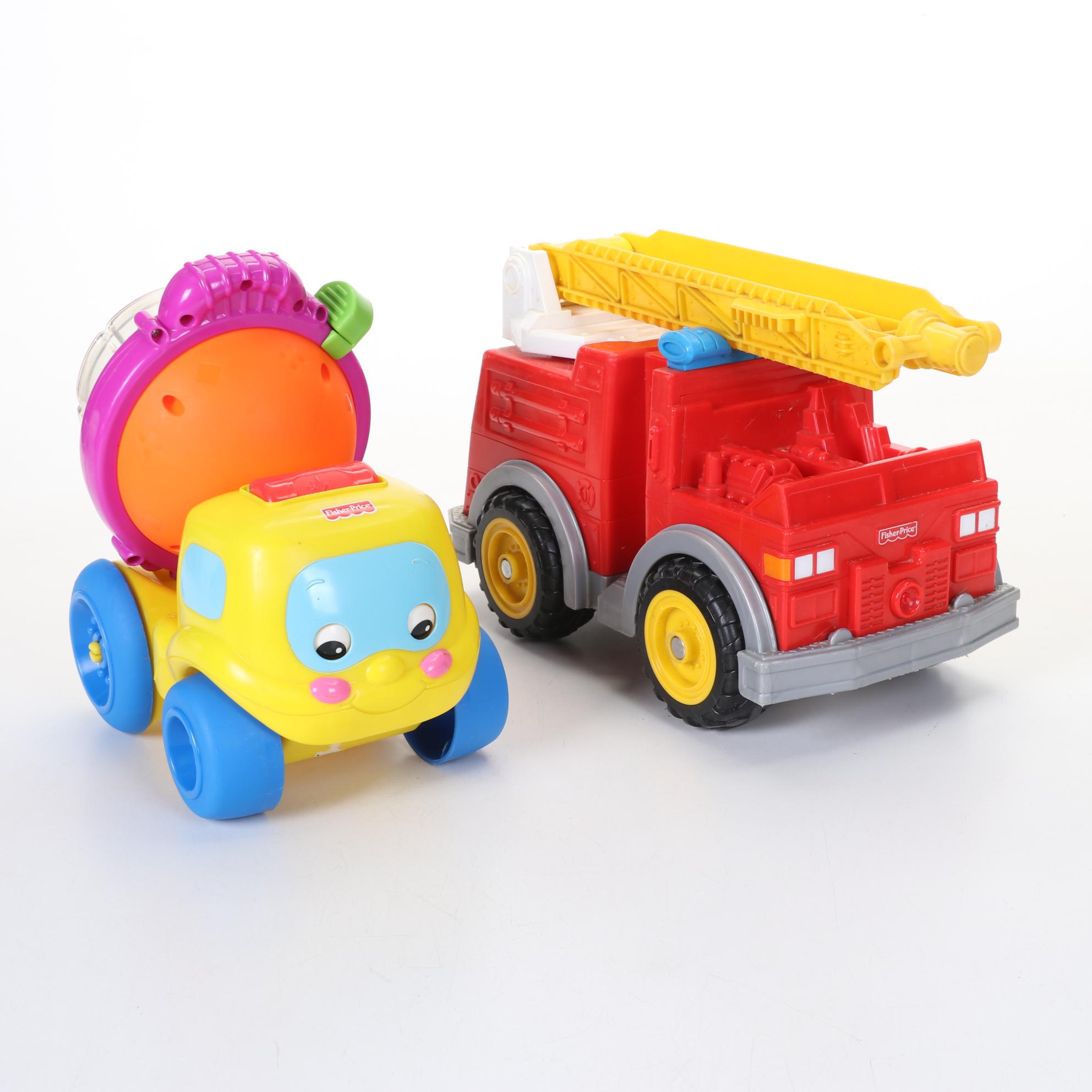 Fisher-Price Trucks and Mega Bloks Children's Toys