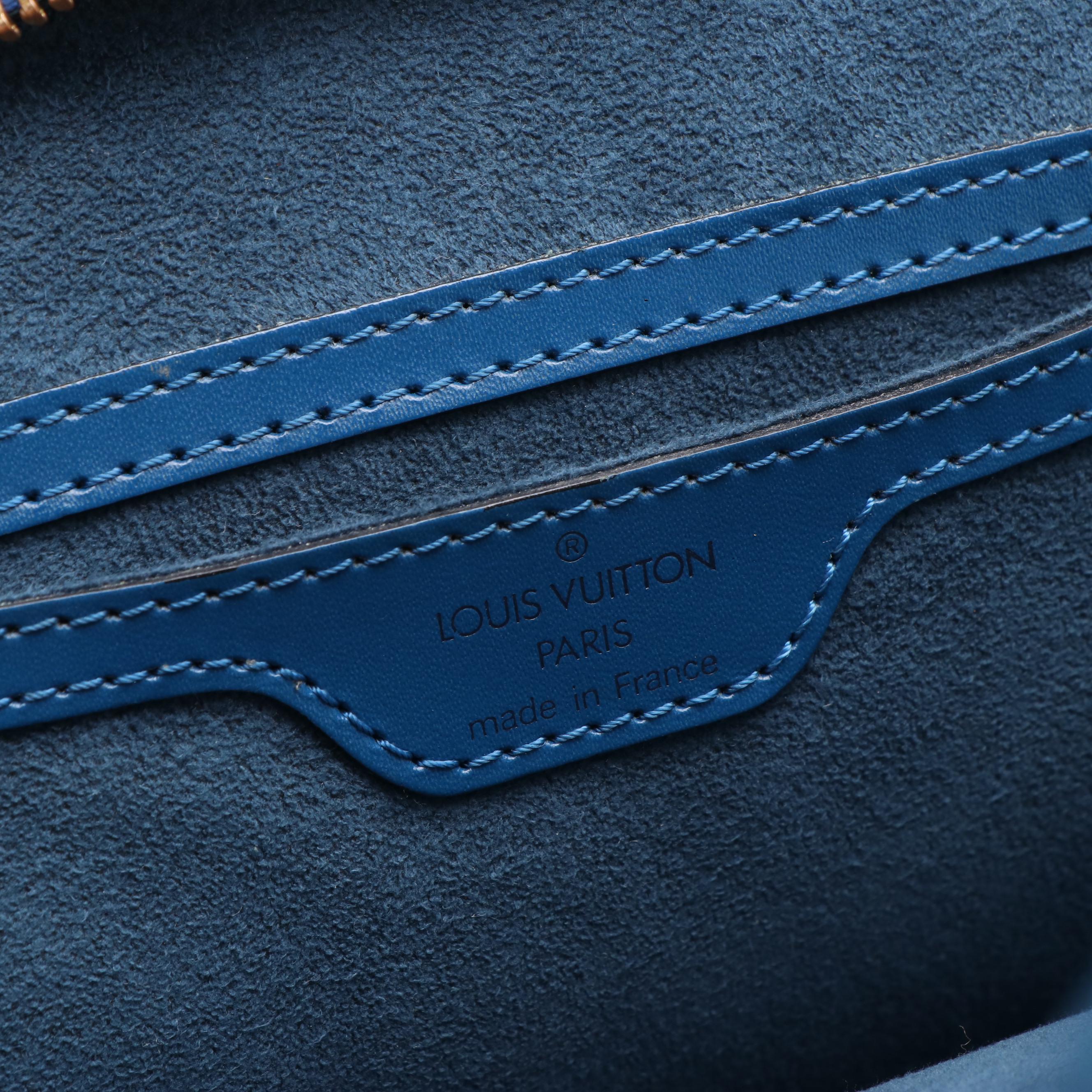 Louis Vuitton Saint Jacques PM in Toledo Blue Epi Leather