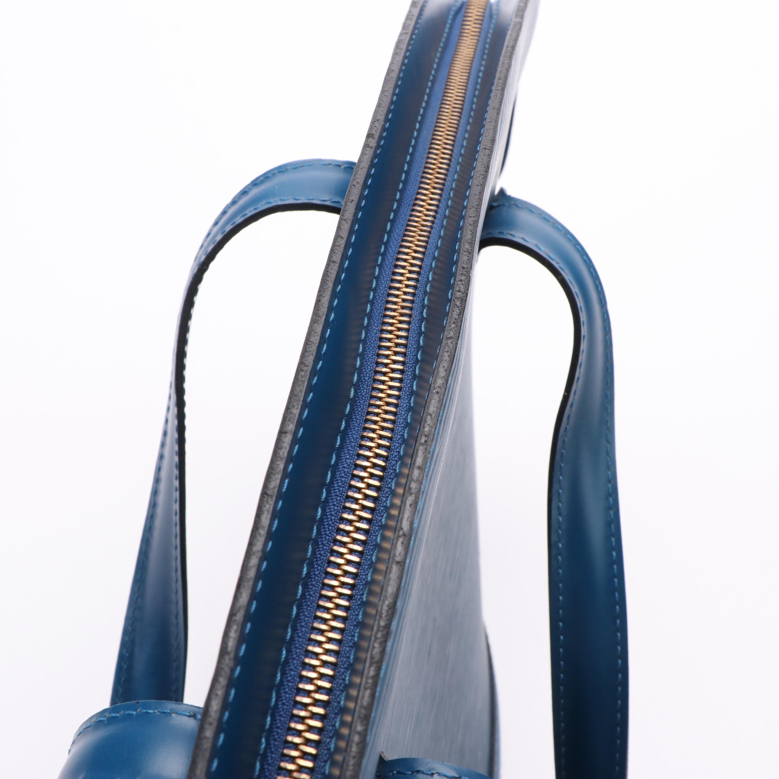 Louis Vuitton Saint Jacques PM in Toledo Blue Epi Leather