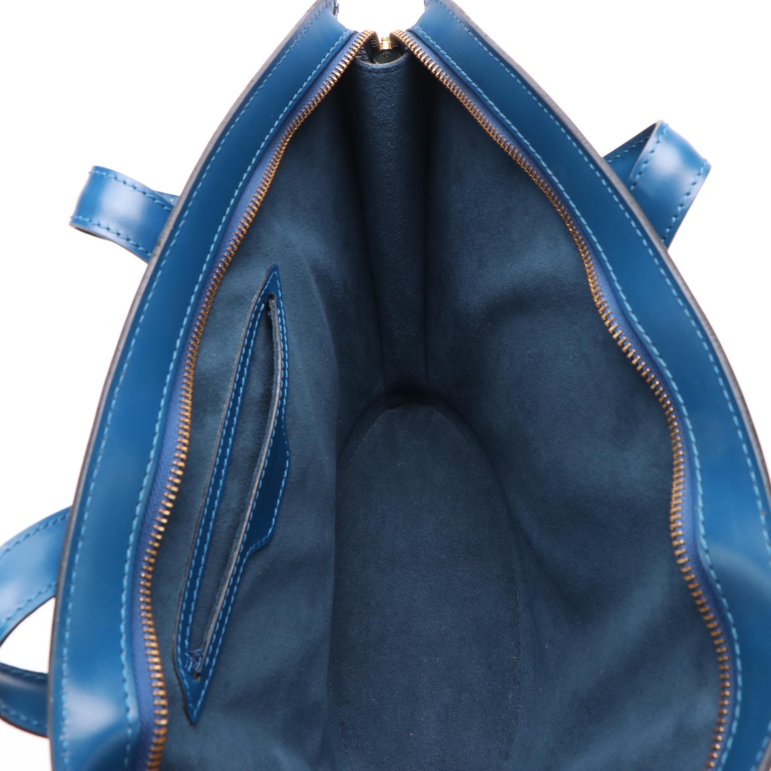 Louis Vuitton Saint Jacques PM in Toledo Blue Epi Leather