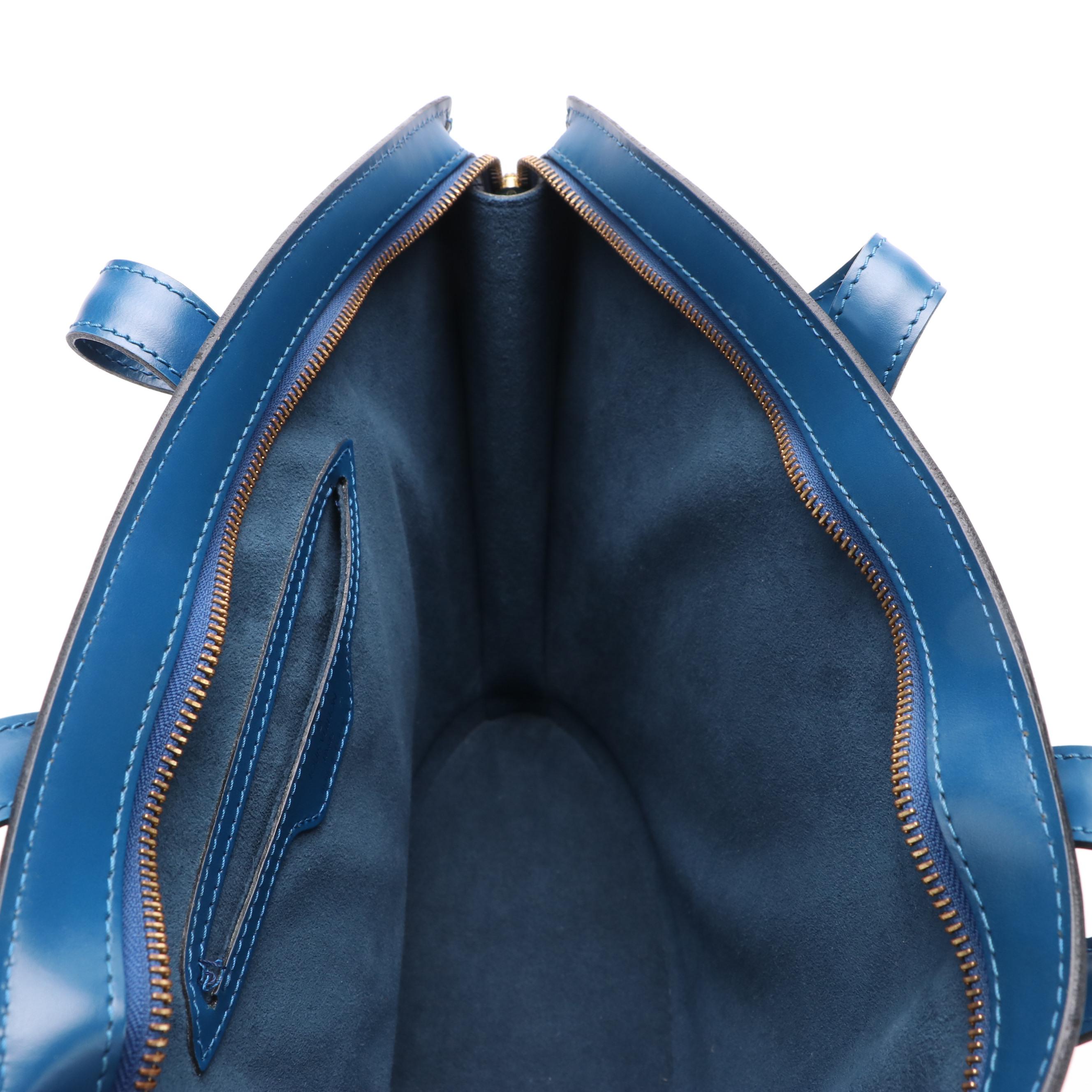 Louis Vuitton Saint Jacques PM in Toledo Blue Epi Leather