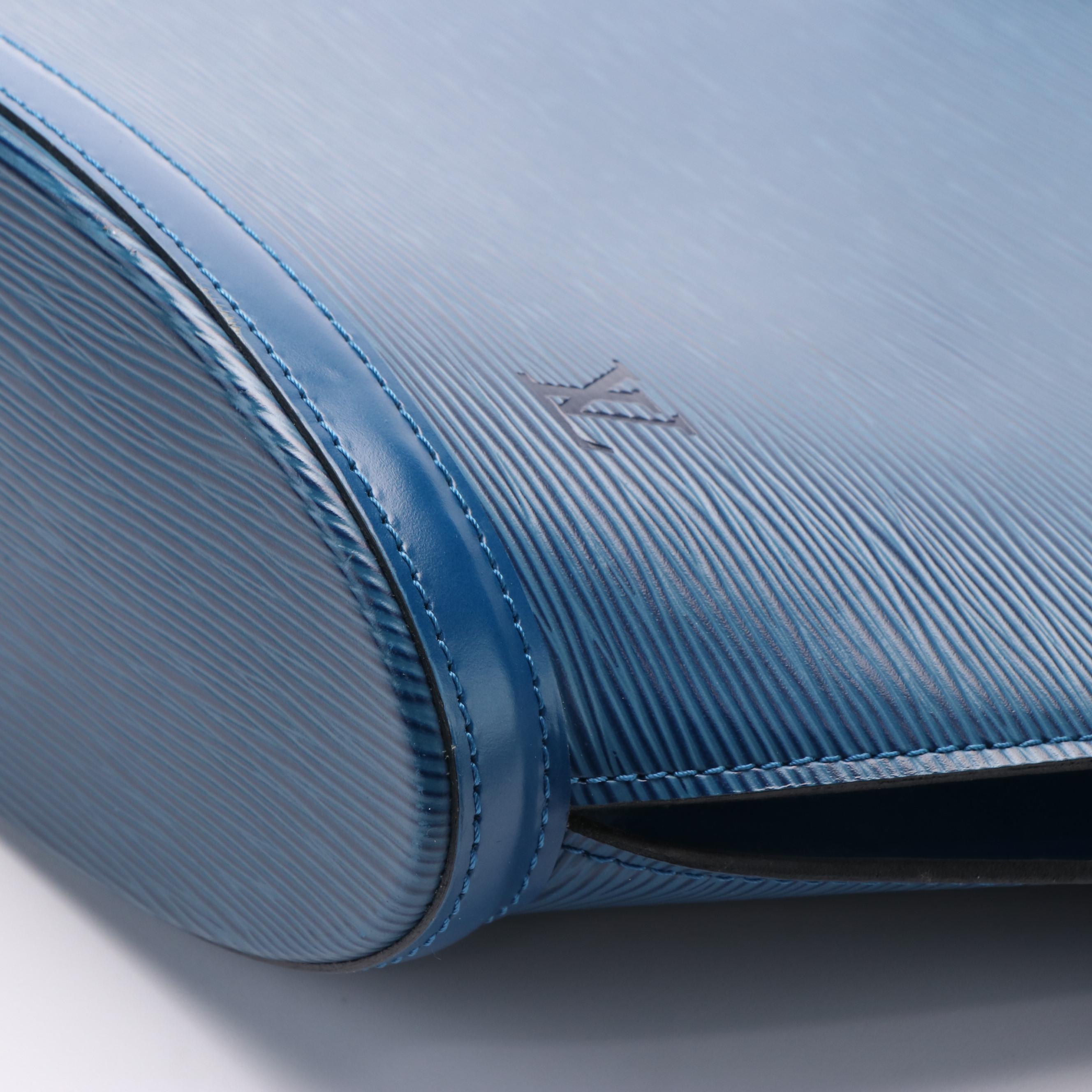 Louis Vuitton Saint Jacques PM in Toledo Blue Epi Leather