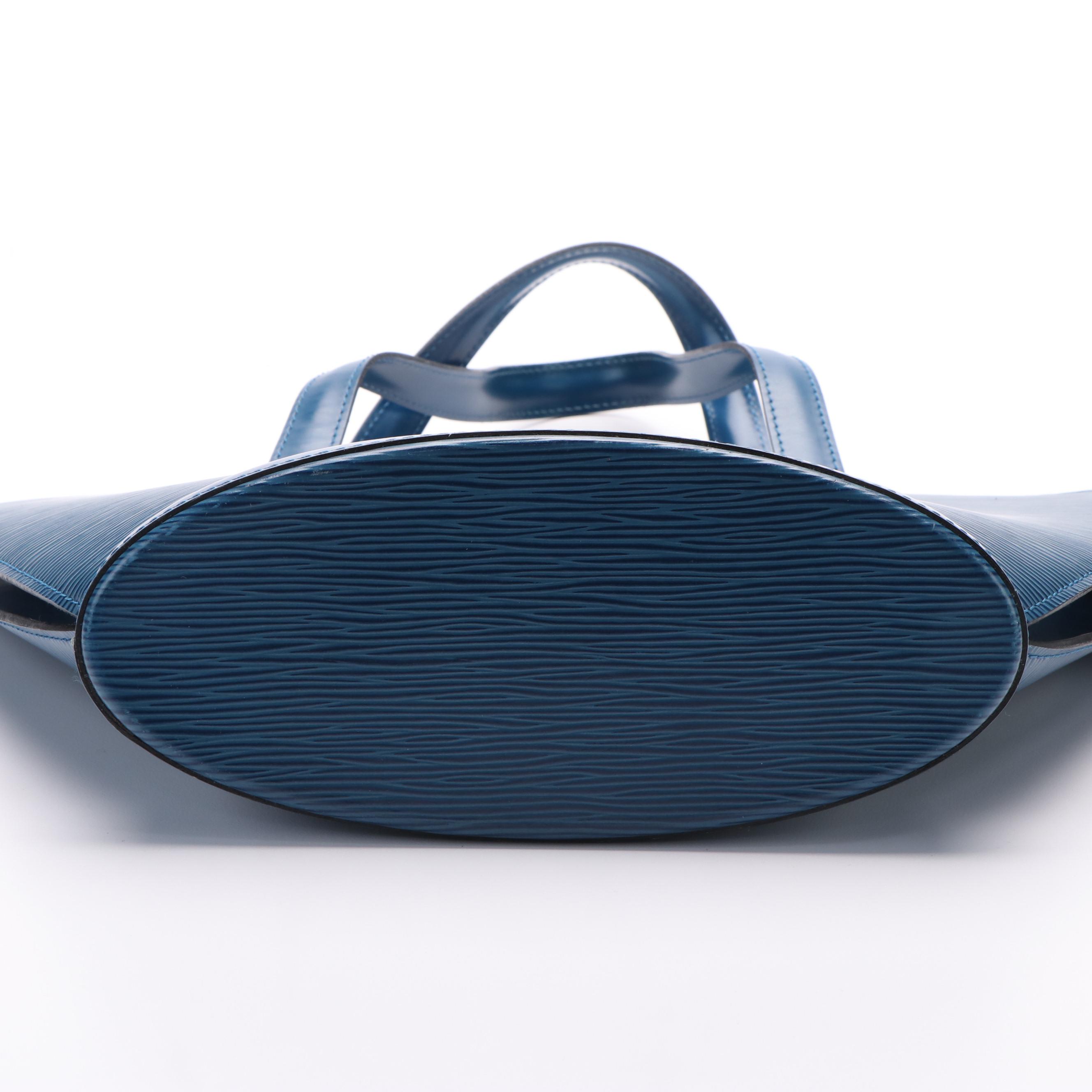 Louis Vuitton Saint Jacques PM in Toledo Blue Epi Leather