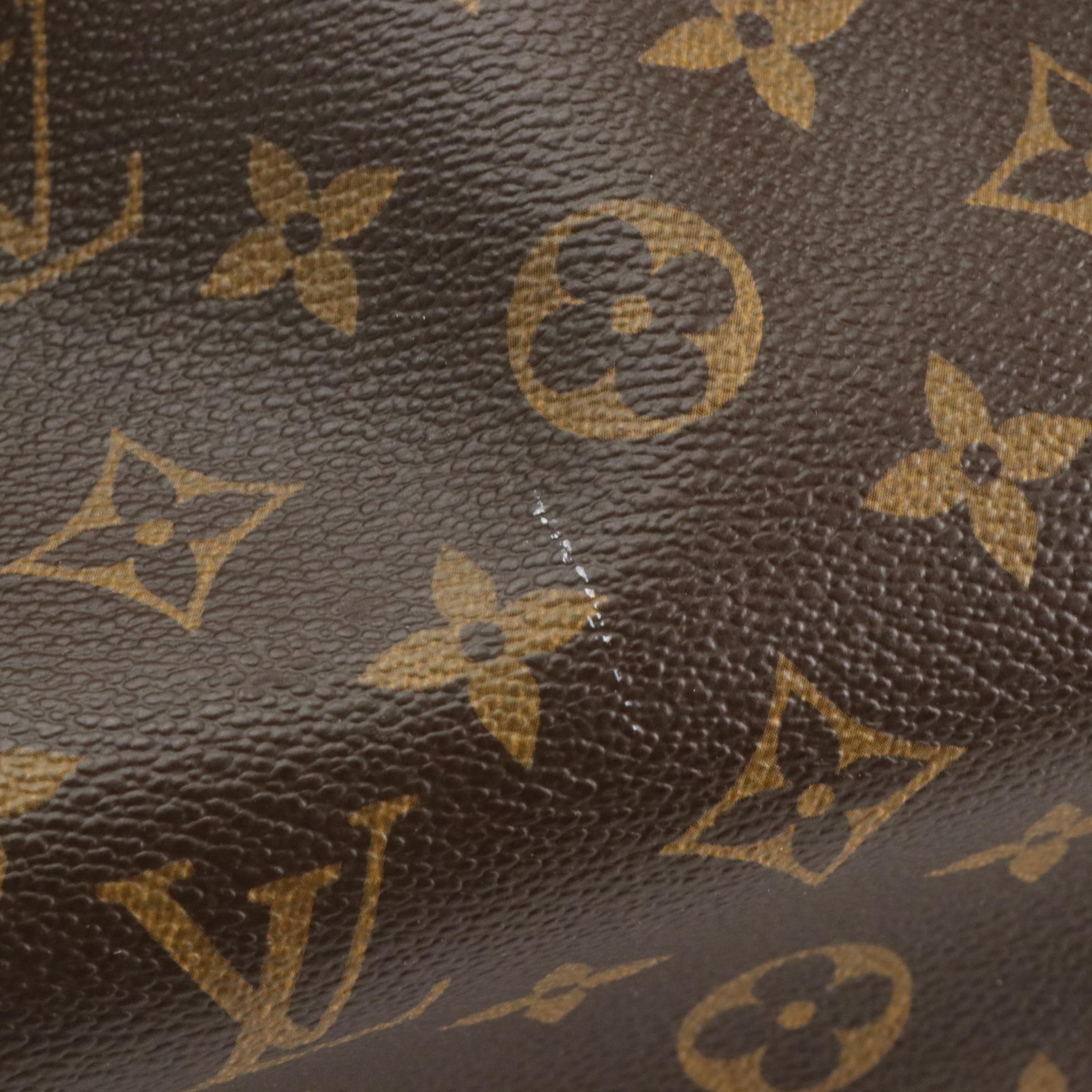 Louis Vuitton Eole 60 Rolling Duffle Bag in Monogram Canvas and Vachetta Leather