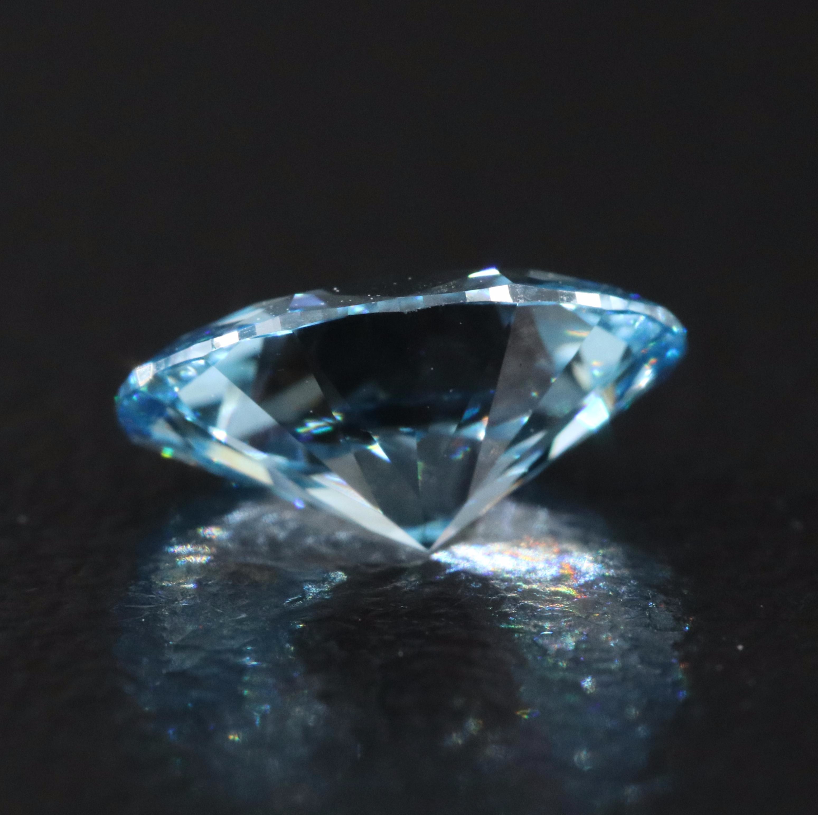 Loose 1.06 CT (Origin Undetermined) Fancy Dark Blue Diamond
