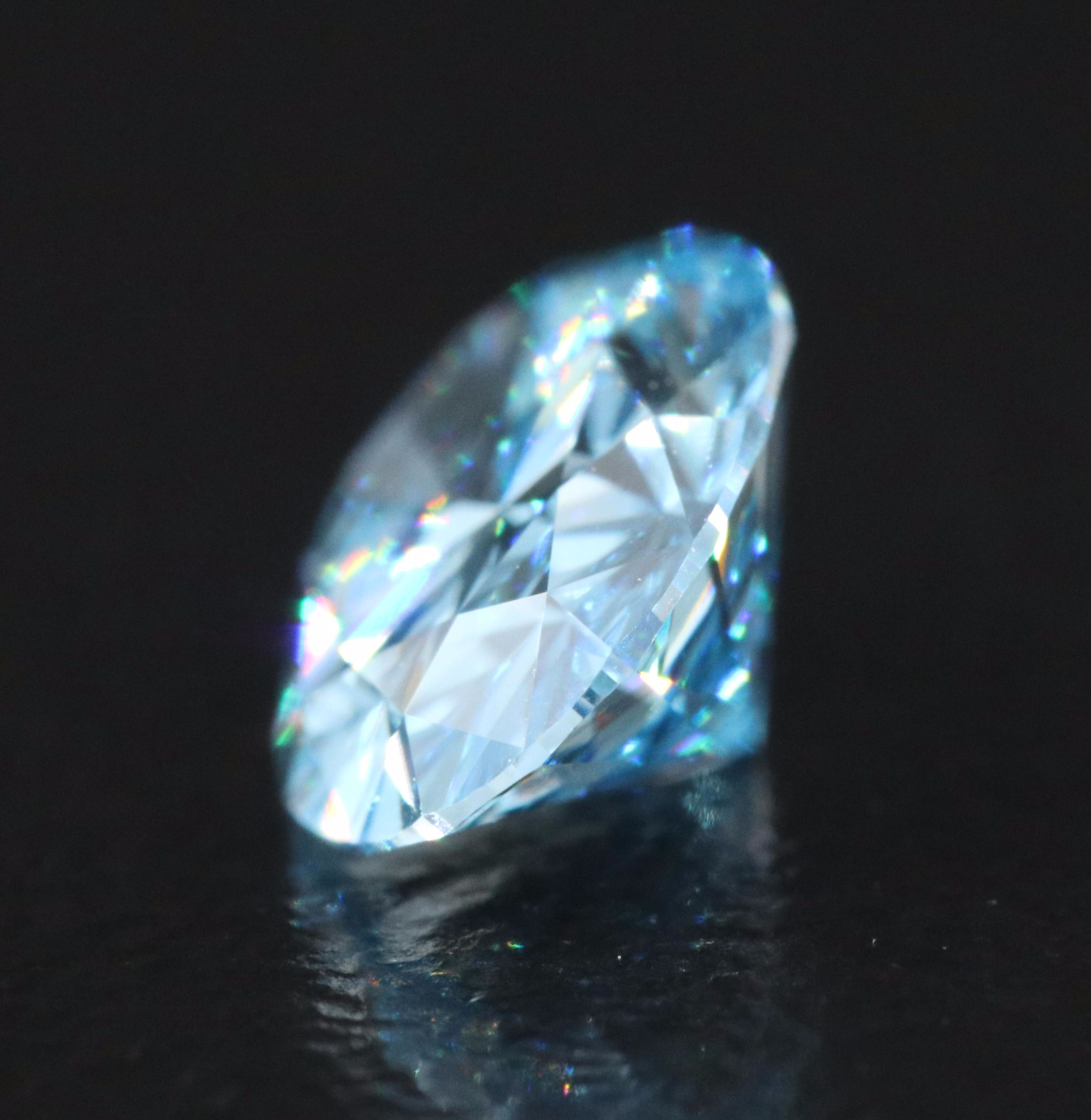 Loose 1.06 CT (Origin Undetermined) Fancy Dark Blue Diamond