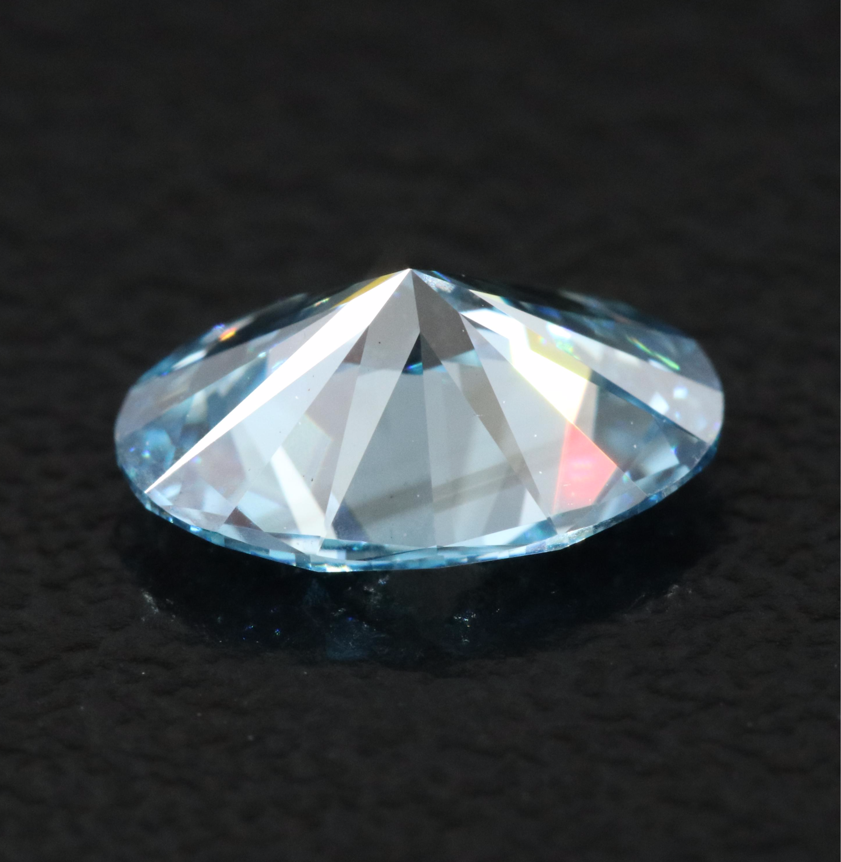 Loose 1.06 CT (Origin Undetermined) Fancy Dark Blue Diamond
