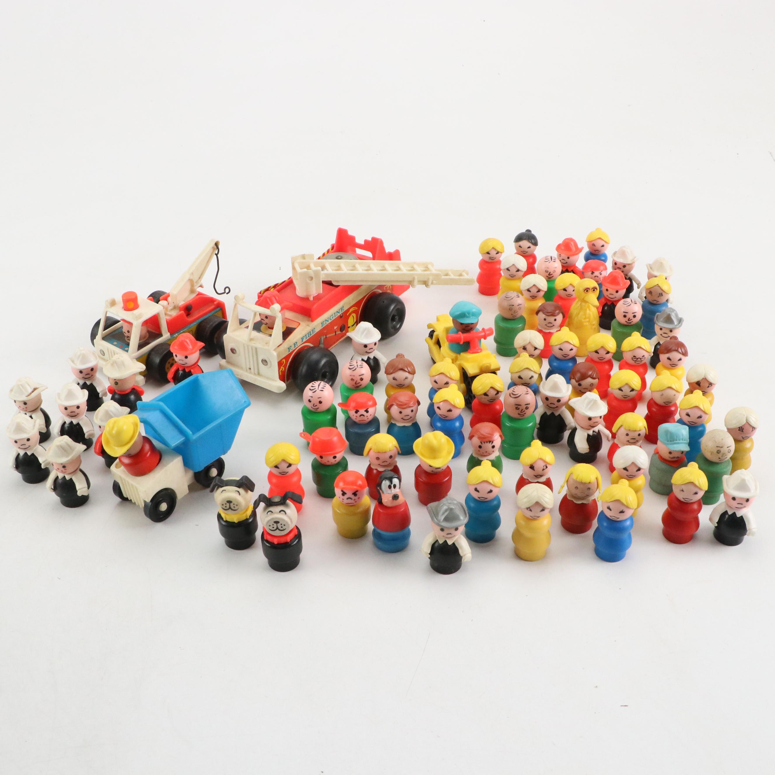 Fisher Price Little People Figurines with Accessories