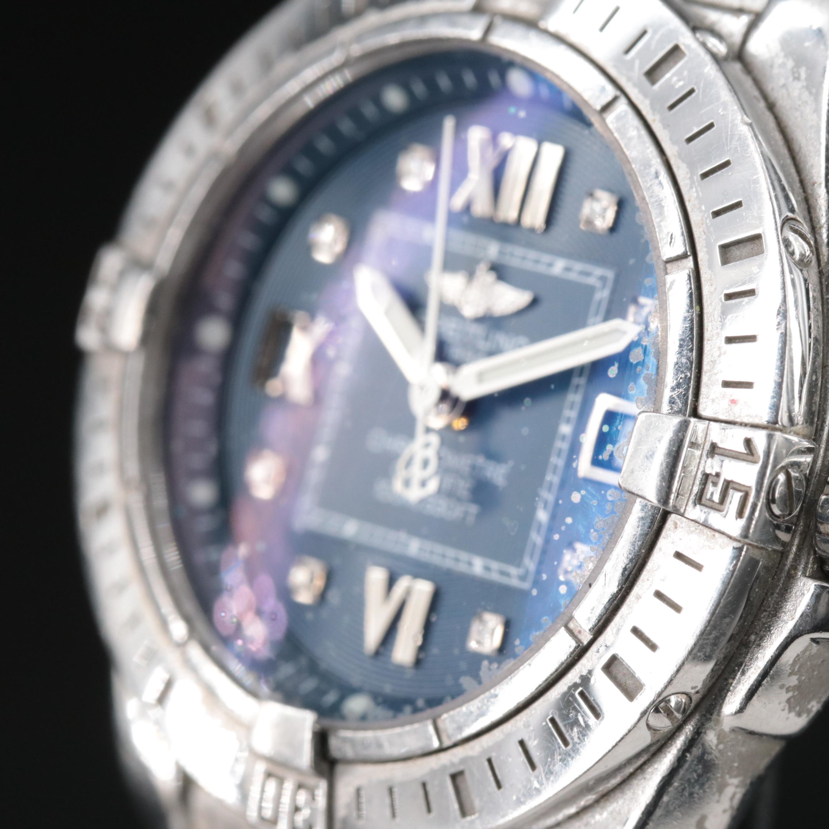Breitling Cockpit Lady Diamond Dial Watch
