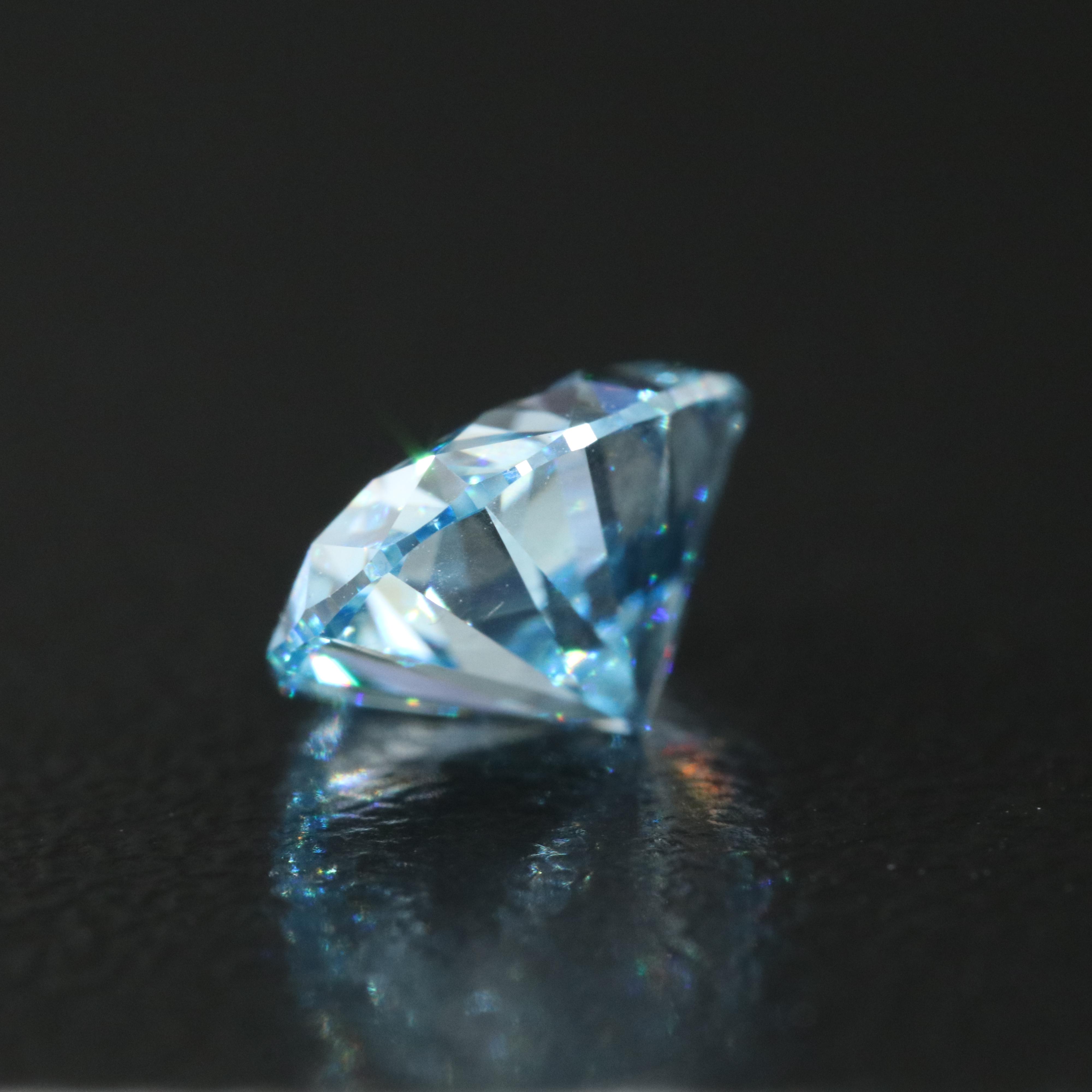 Loose 2.06 CT (Origin Undetermined) Fancy Blue Diamond
