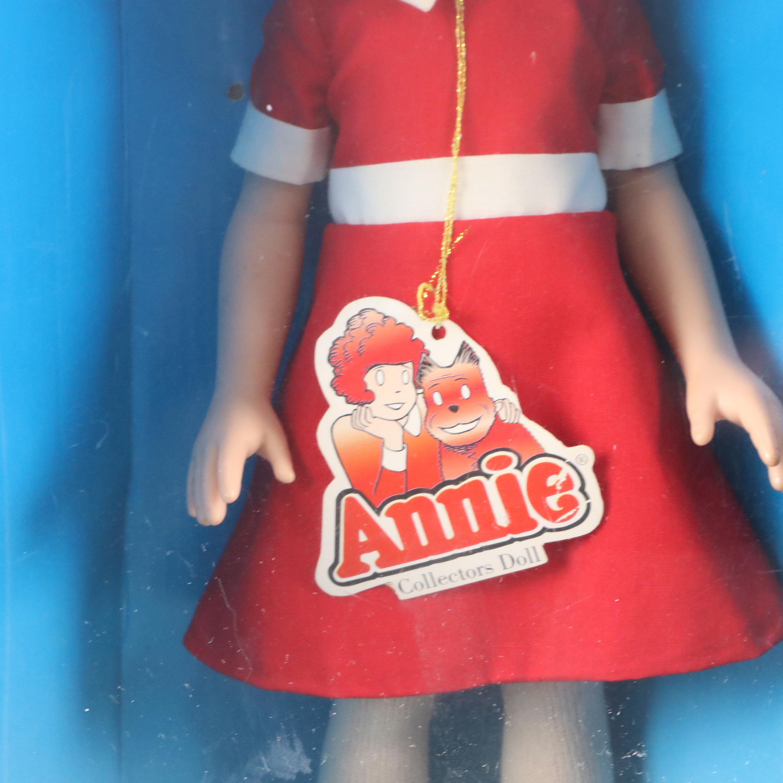 Knowles "Annie and Sandy" Plate with Other Little Orphan Annie Collectables