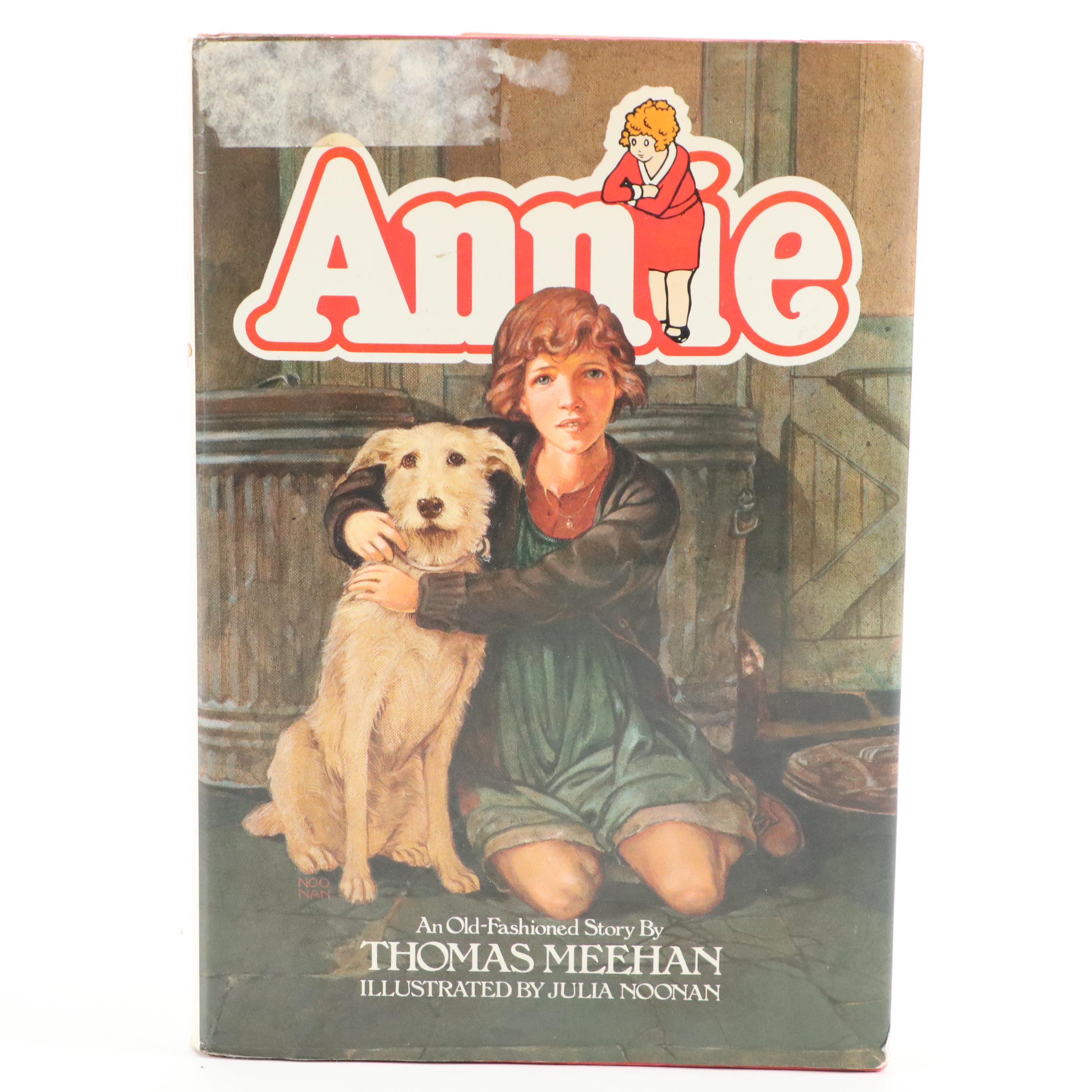 Knowles "Annie and Sandy" Plate with Other Little Orphan Annie Collectables