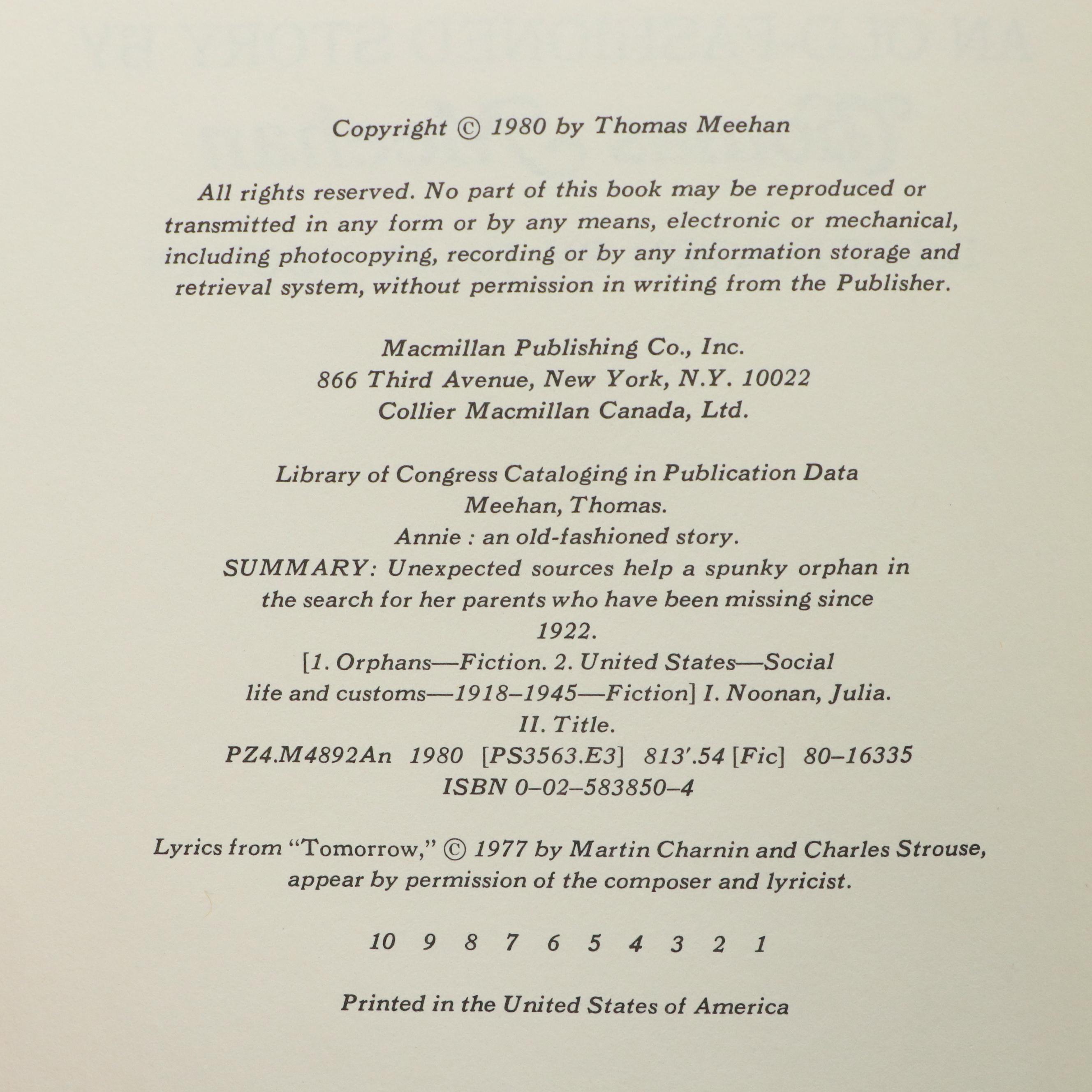 Knowles "Annie and Sandy" Plate with Other Little Orphan Annie Collectables