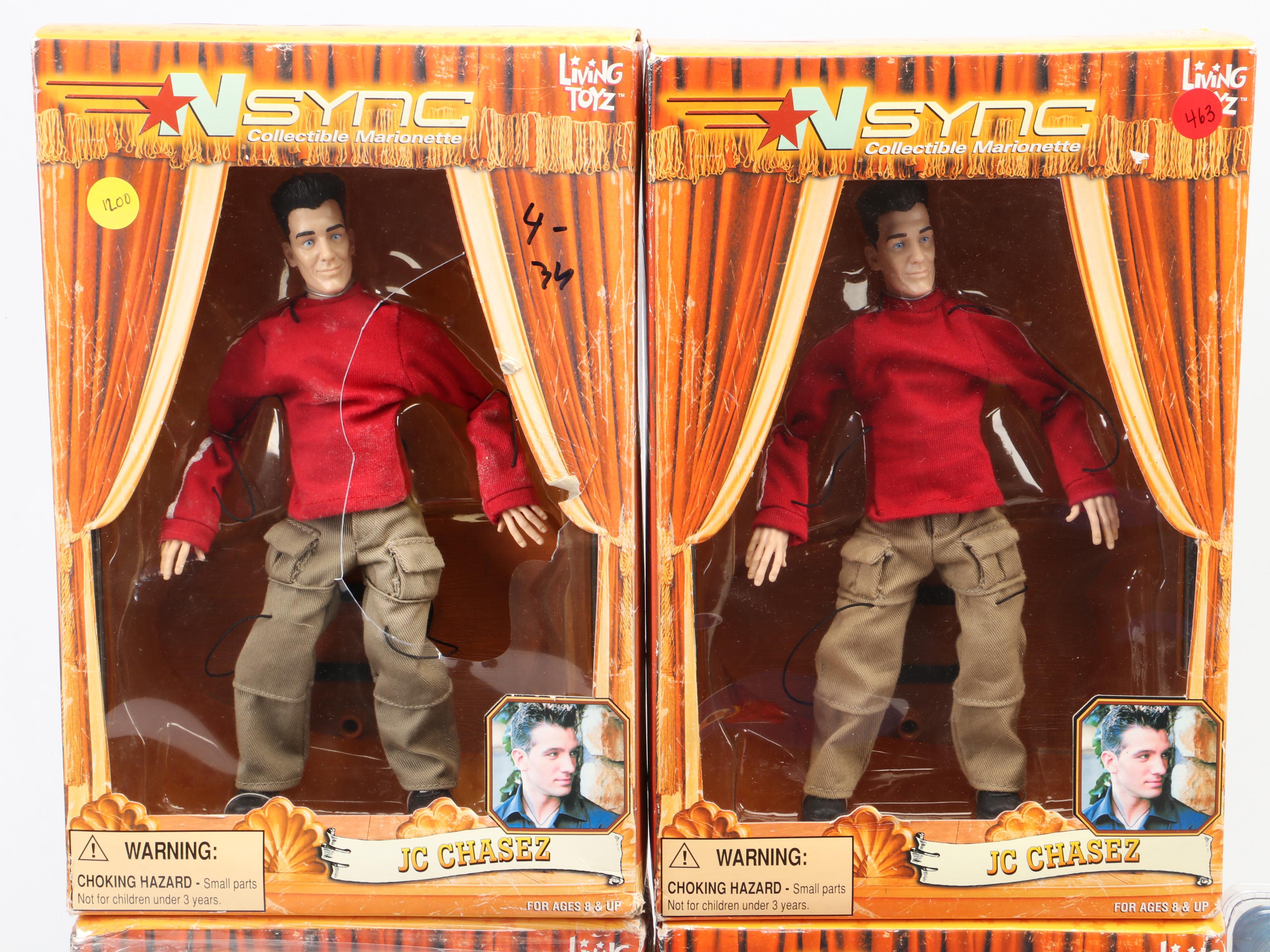 Living Toyz NSync Collectible Edition Plastic Marionettes and More