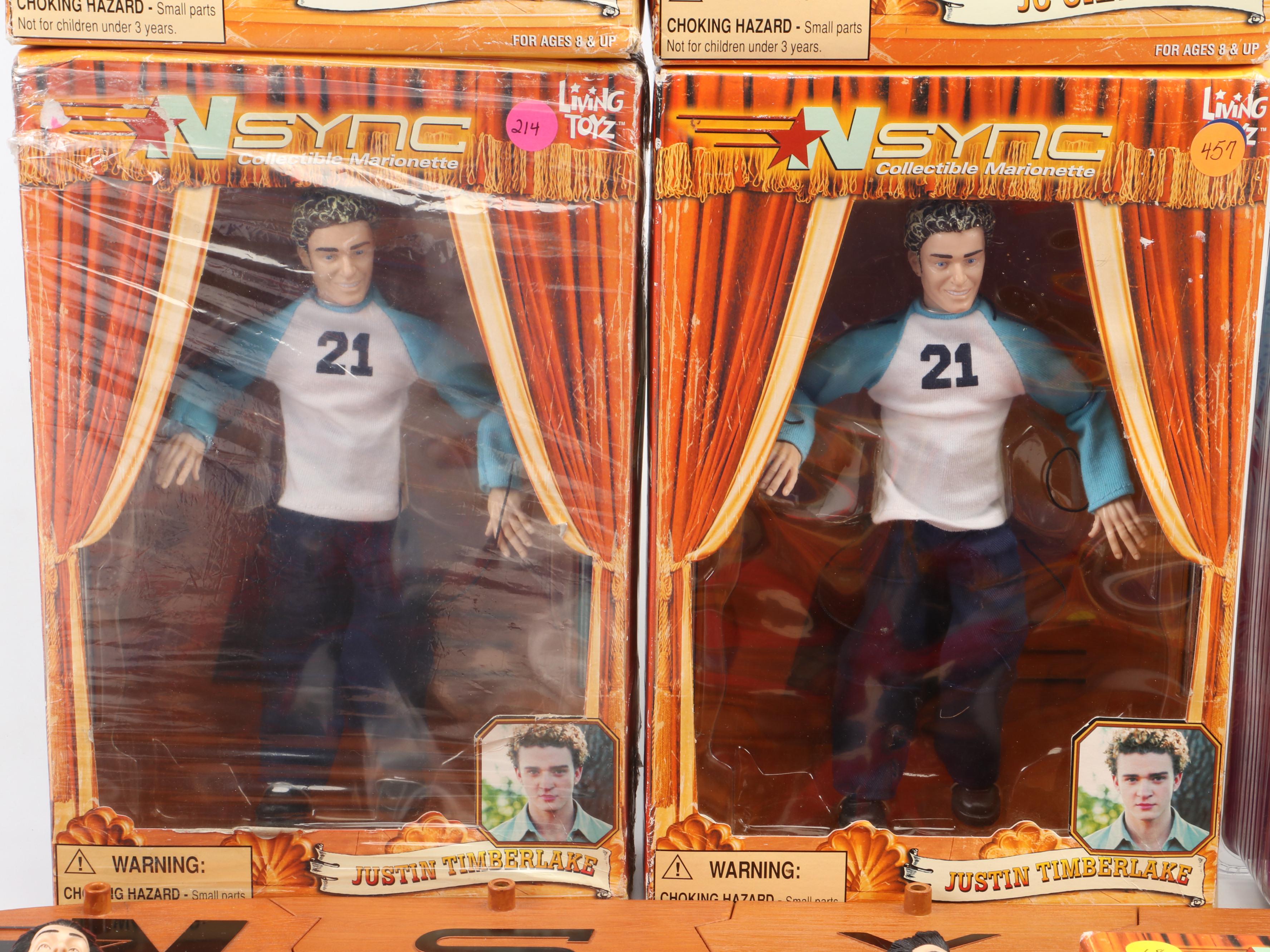 Living Toyz NSync Collectible Edition Plastic Marionettes and More
