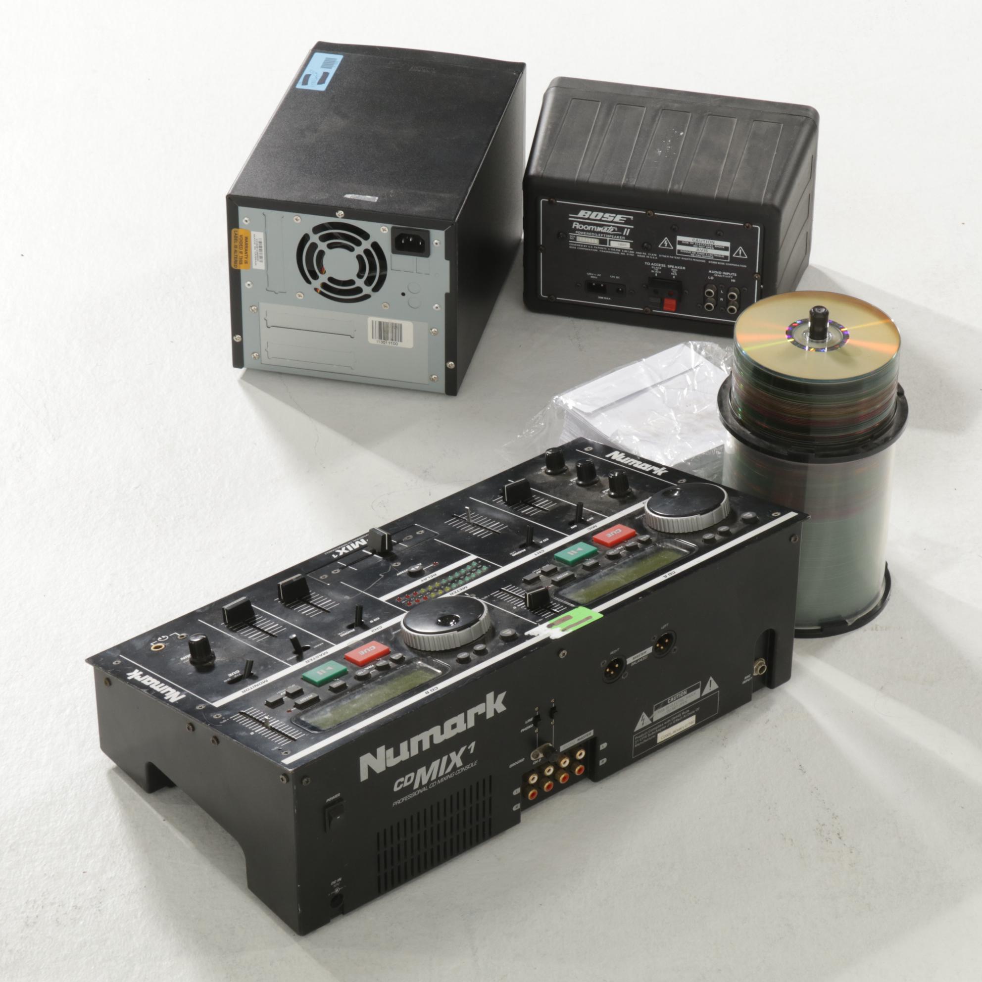 Numark CDMIX1 CD Mixing Console with CopyPal II CD/DVD Duplicator