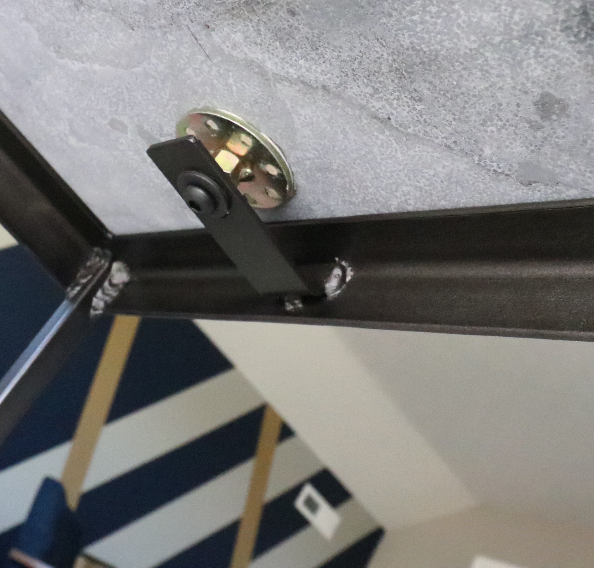 Four Hands Stone and Metal "Harlow Bunching Tables", Set of Four