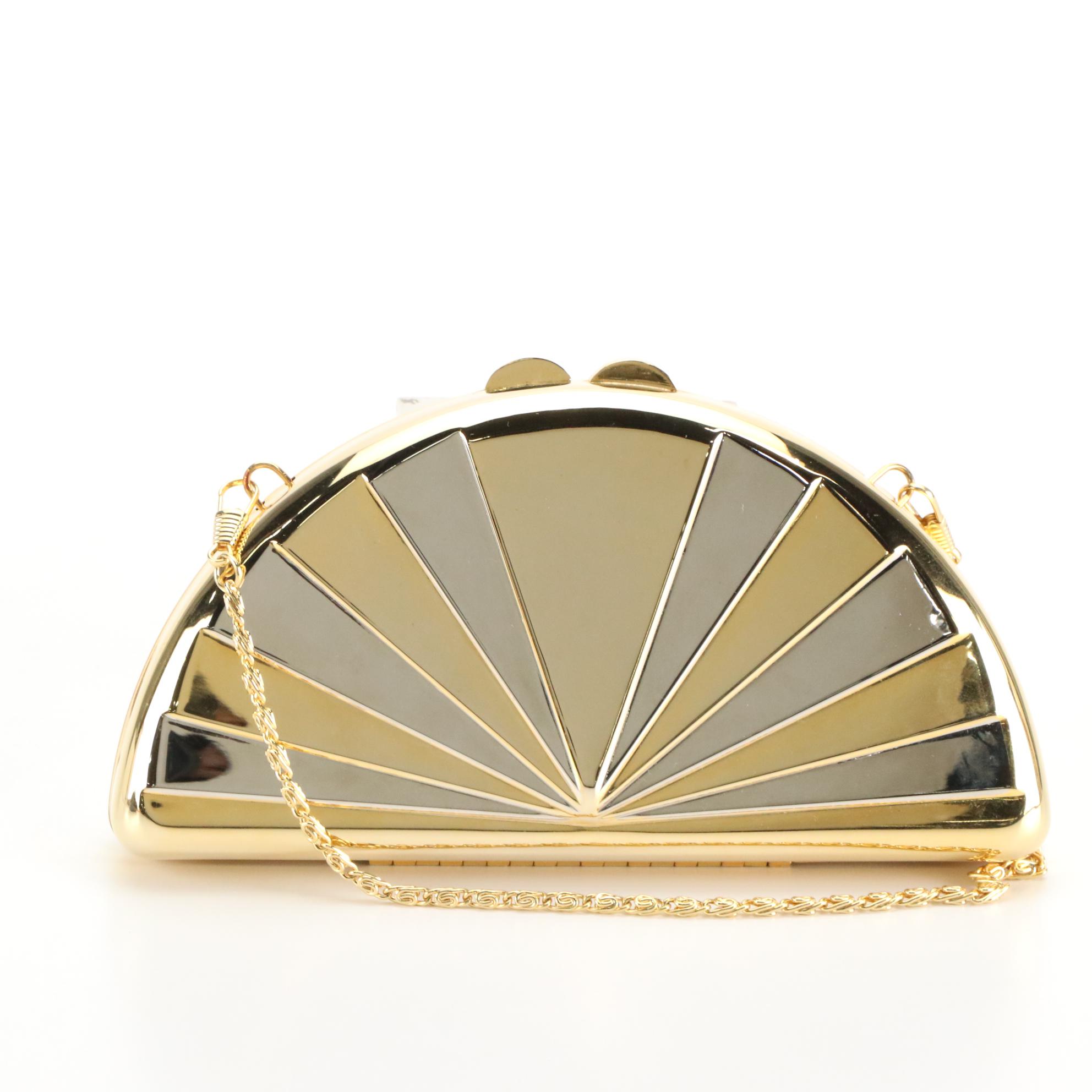 Genie Japanese Lacquerware, Other Thai Silk, and Half Moon Metal Evening Bags