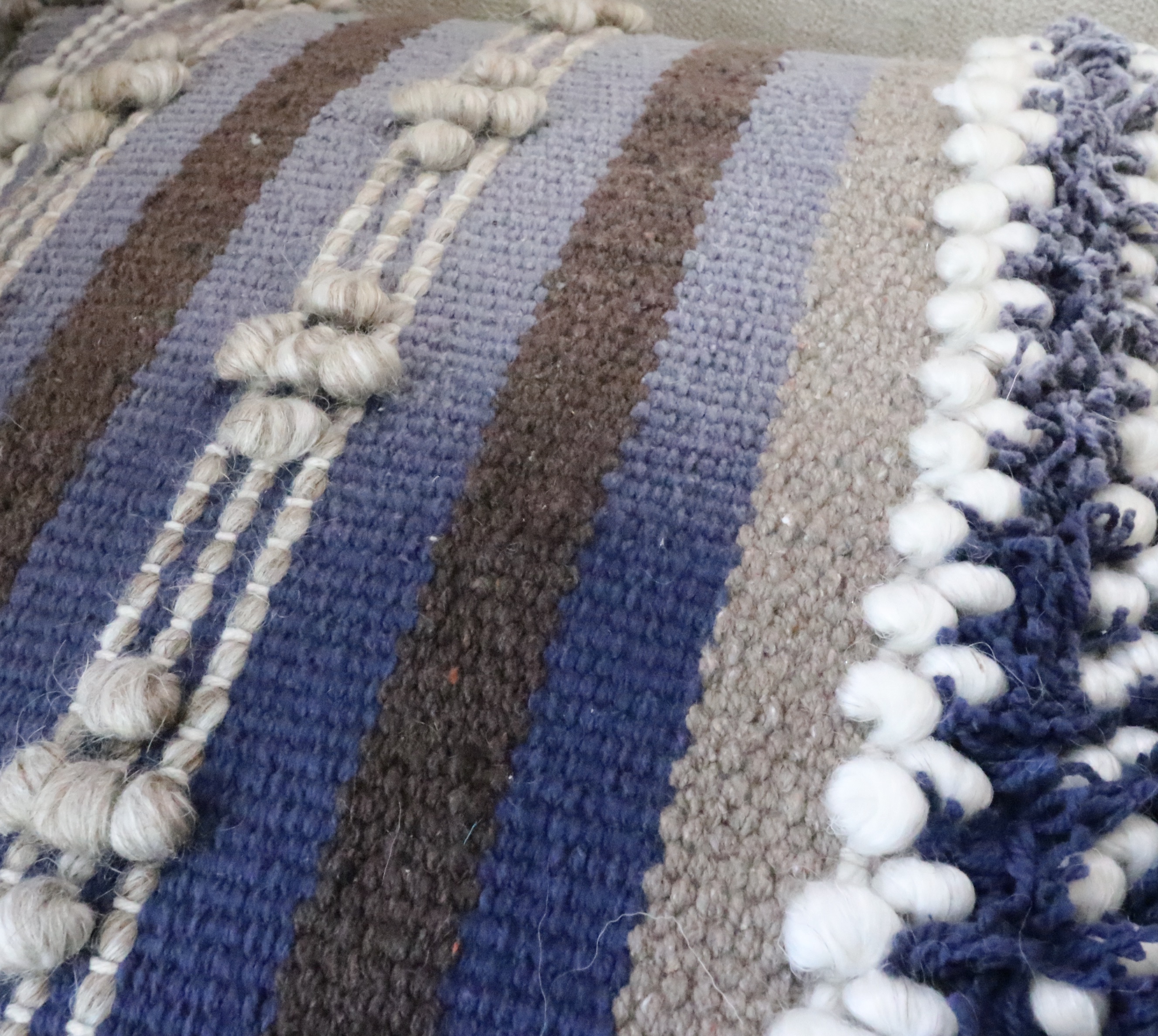 Rowe Furniture "Dorset" Three-Piece Sectional Sofa with Accent Pillows