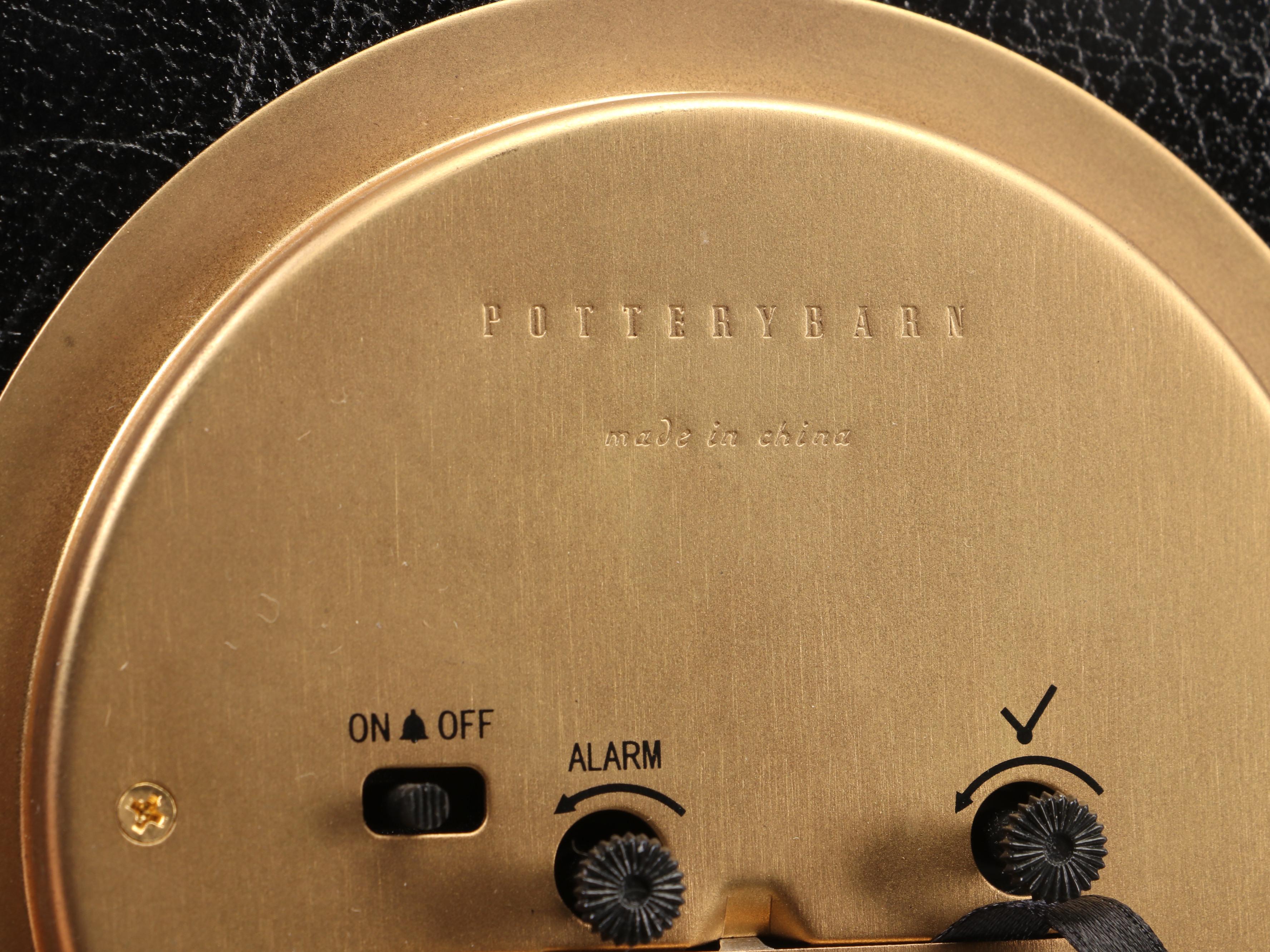 Hopi Ceramic Pottery with Pottery Barn Faux Leather Desk Clock and More