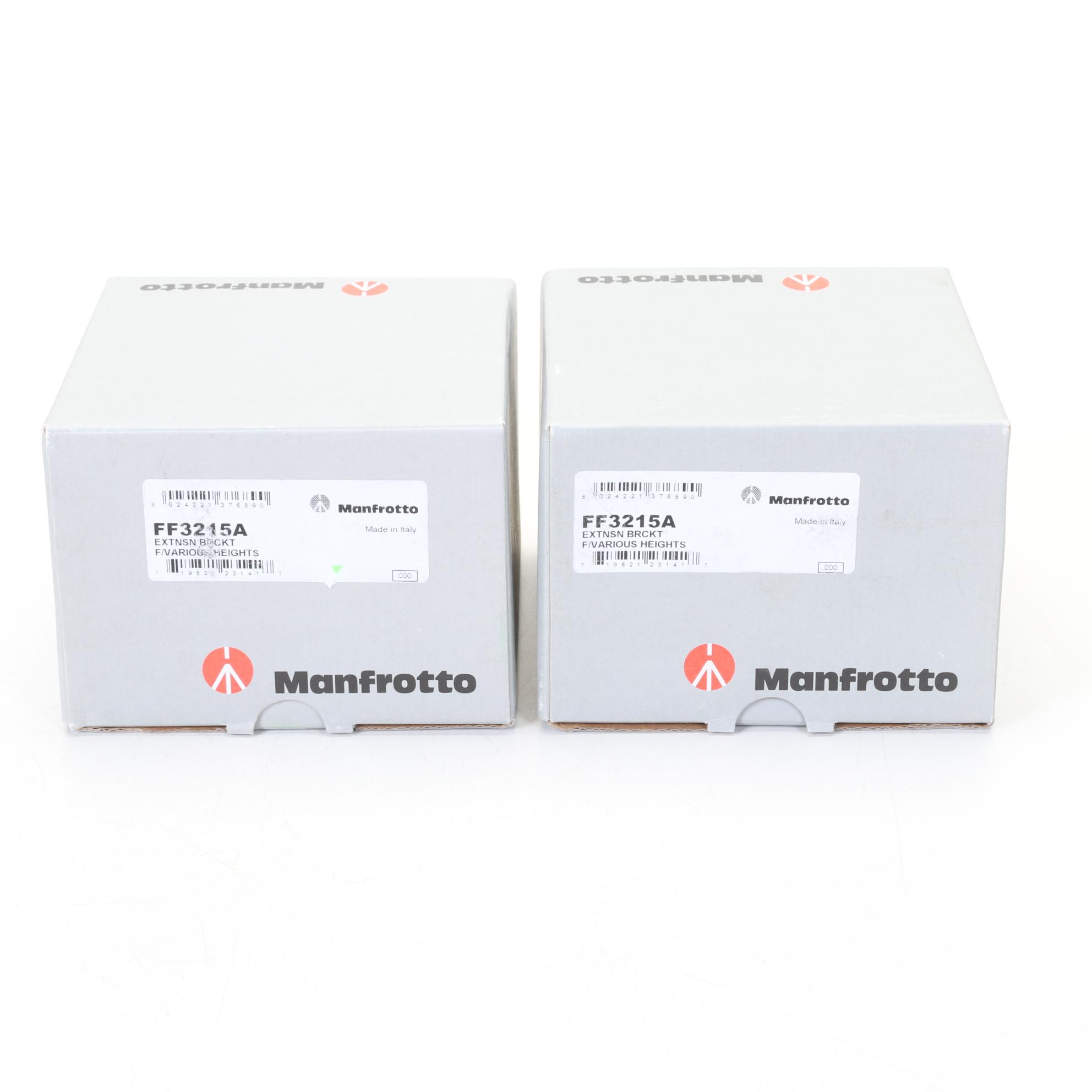 Manfrotto Sky Track System Variable Height Extension Brackets and Other