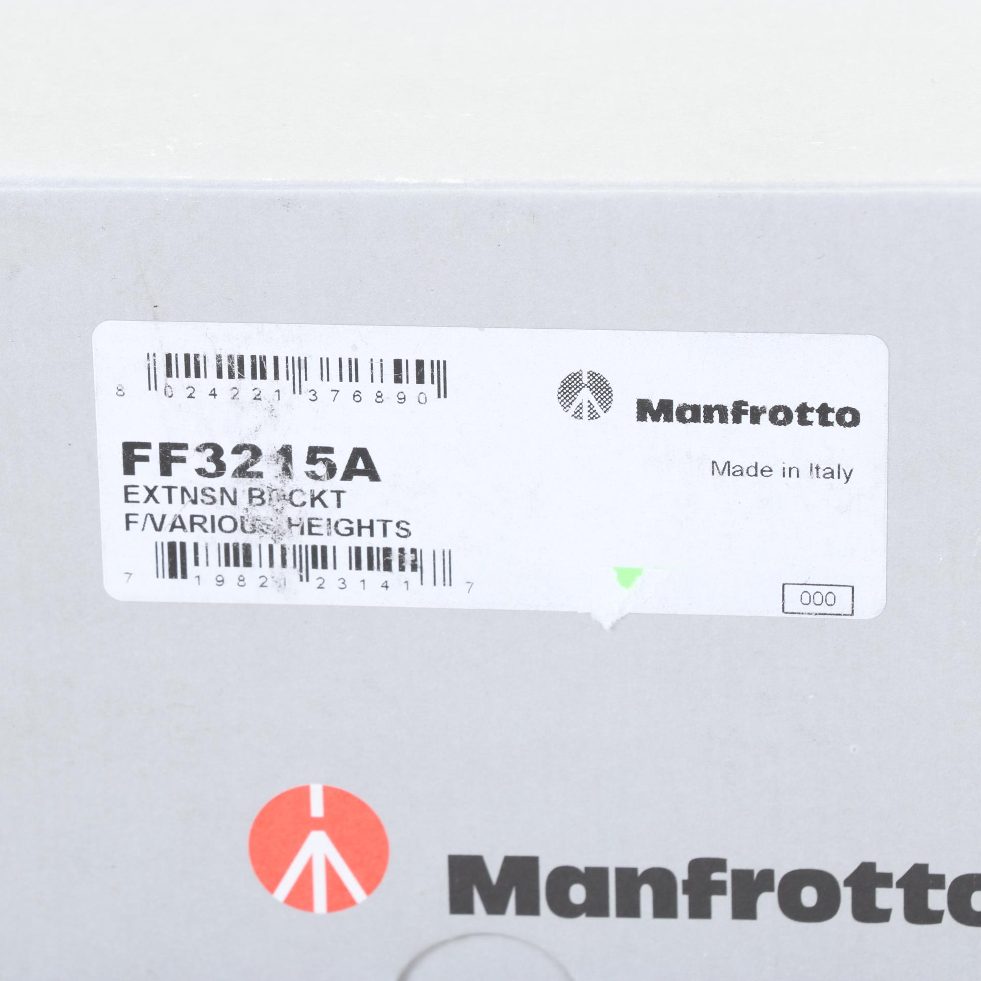 Manfrotto Sky Track System Variable Height Extension Brackets and Other