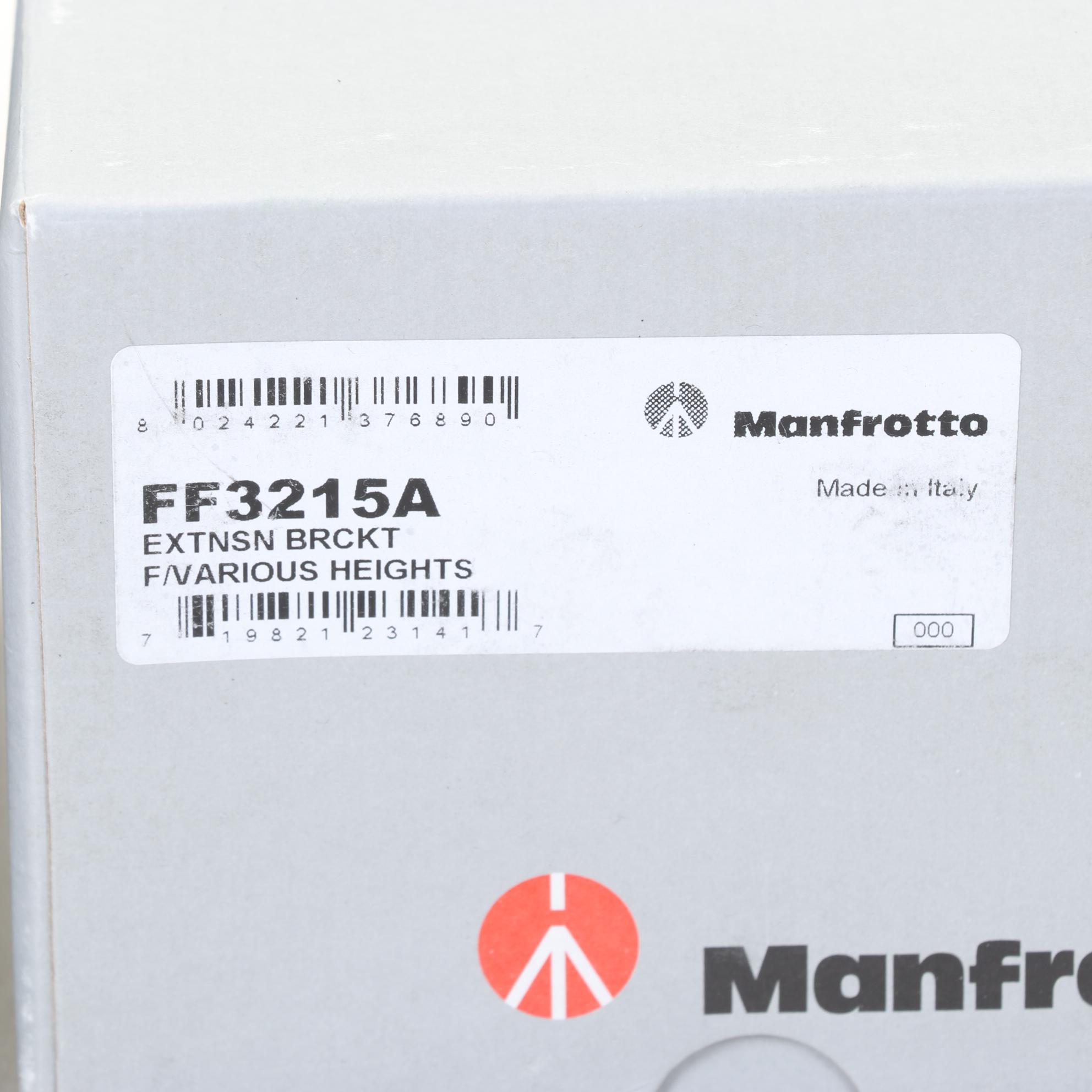 Manfrotto Sky Track System Variable Height Extension Brackets and Other