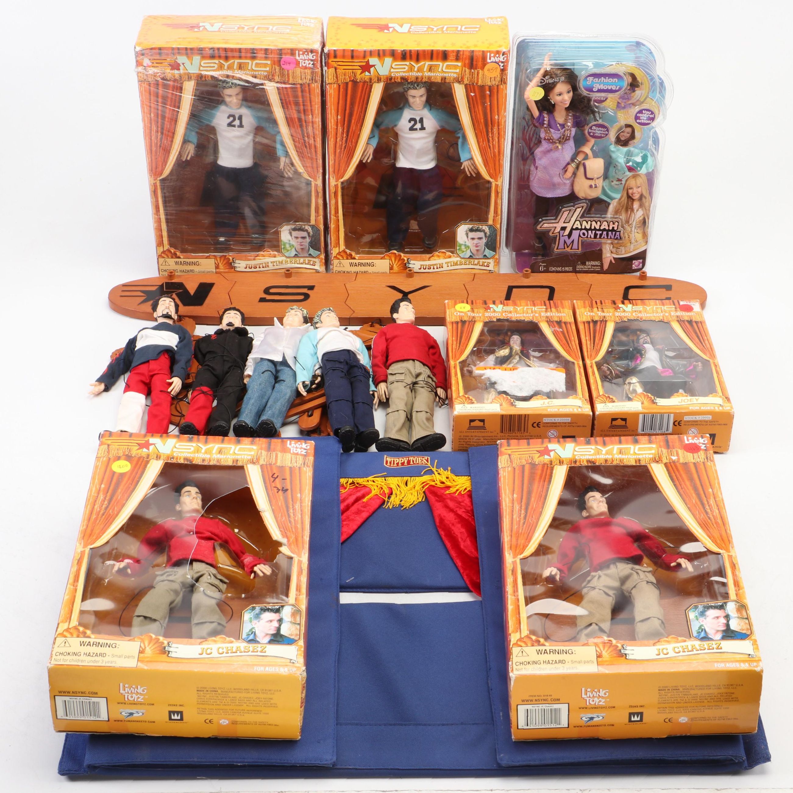 Living Toyz NSync Collectible Edition Plastic Marionettes and More