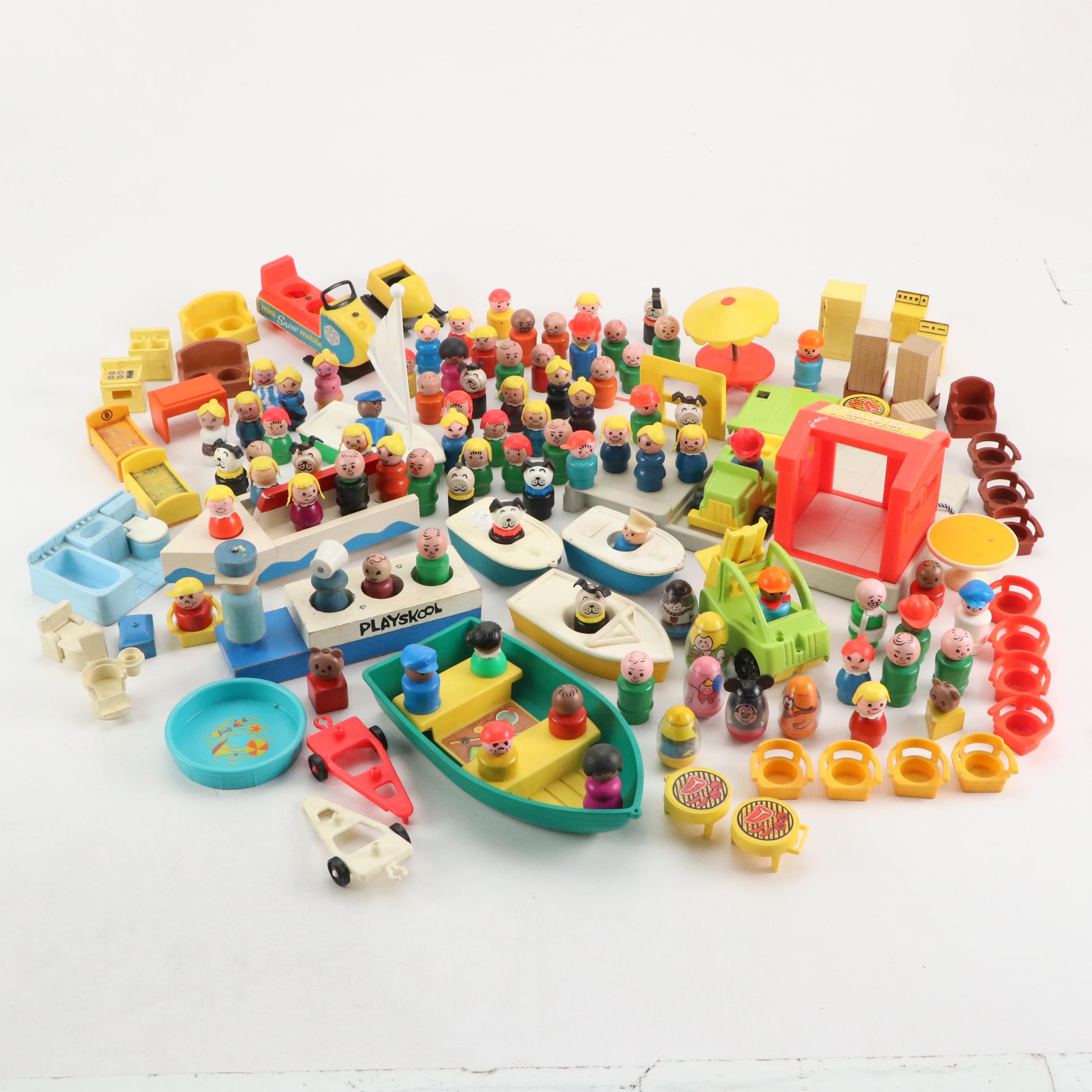 Fisher Price Little People with Weebles and Other Accessories