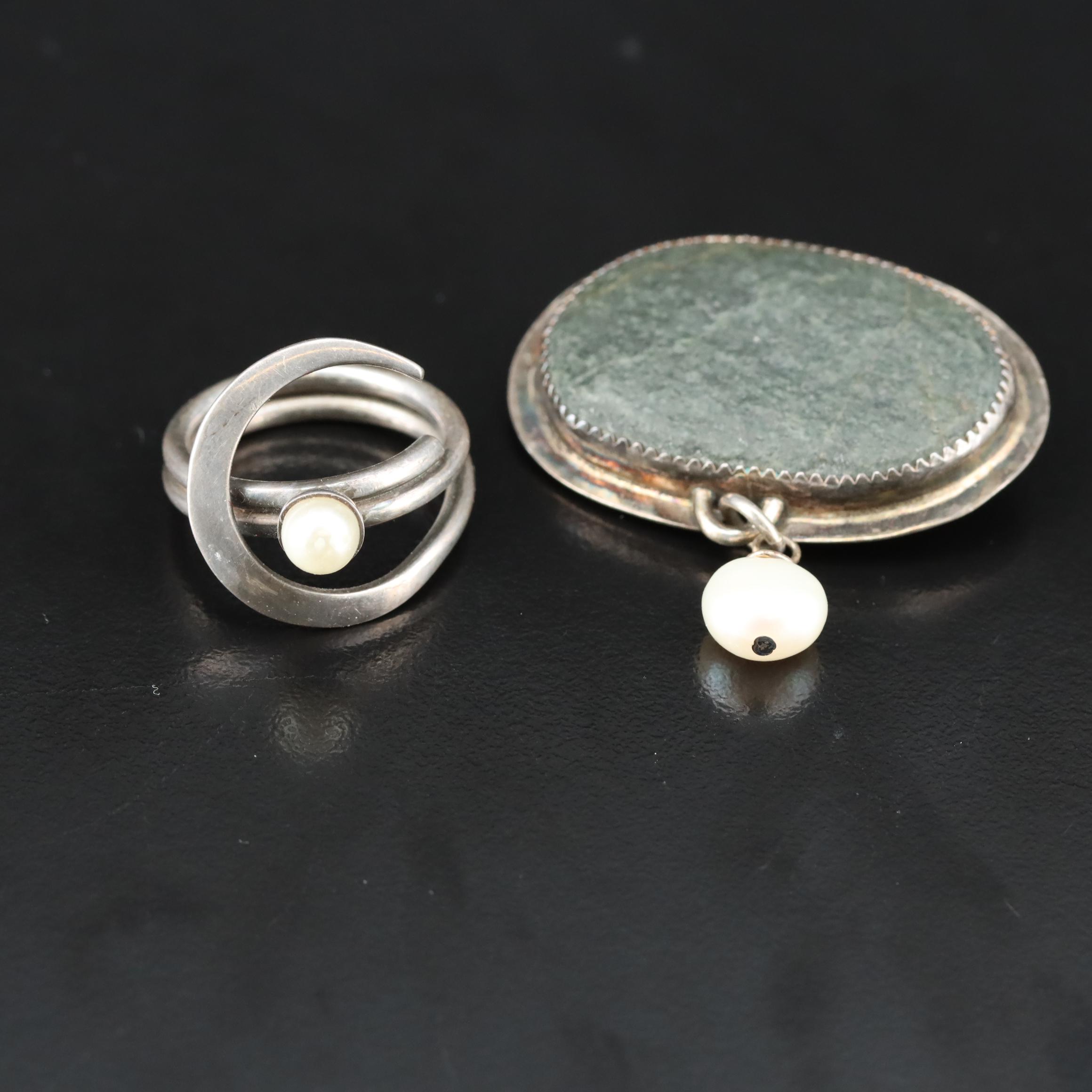 Sterling and Pearl Featured in Jewelry Collection