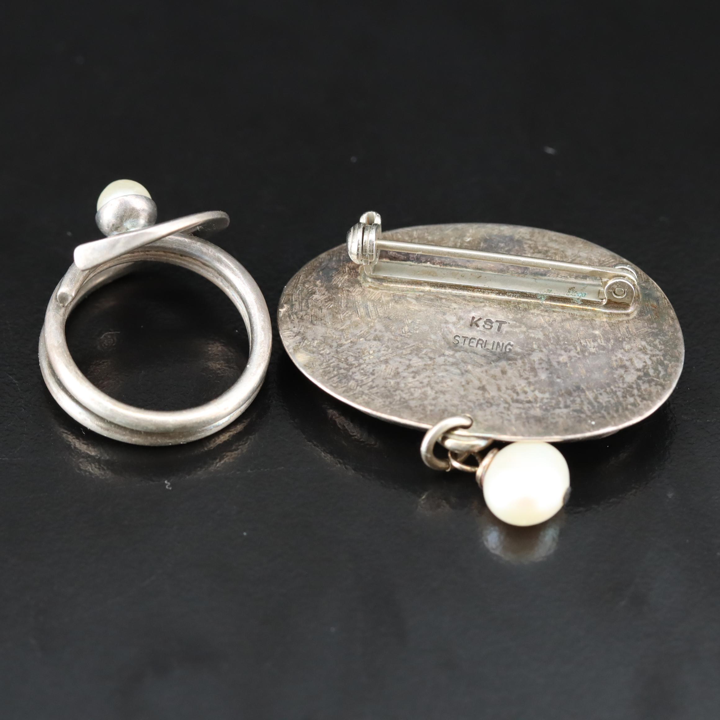 Sterling and Pearl Featured in Jewelry Collection