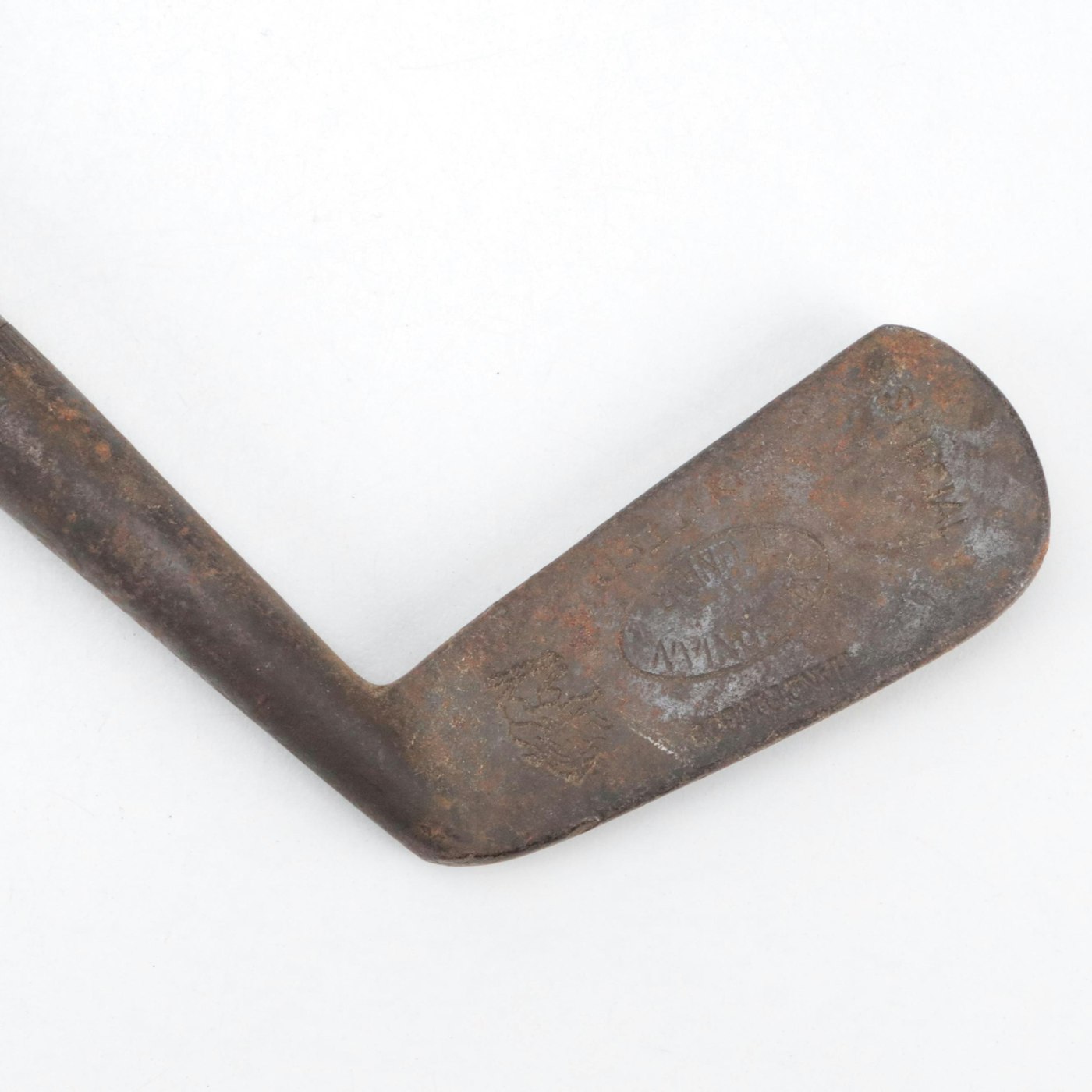 Hand-Forged Wilsonian Junior Cast Iron Putter with Golf Champ Greeting ...
