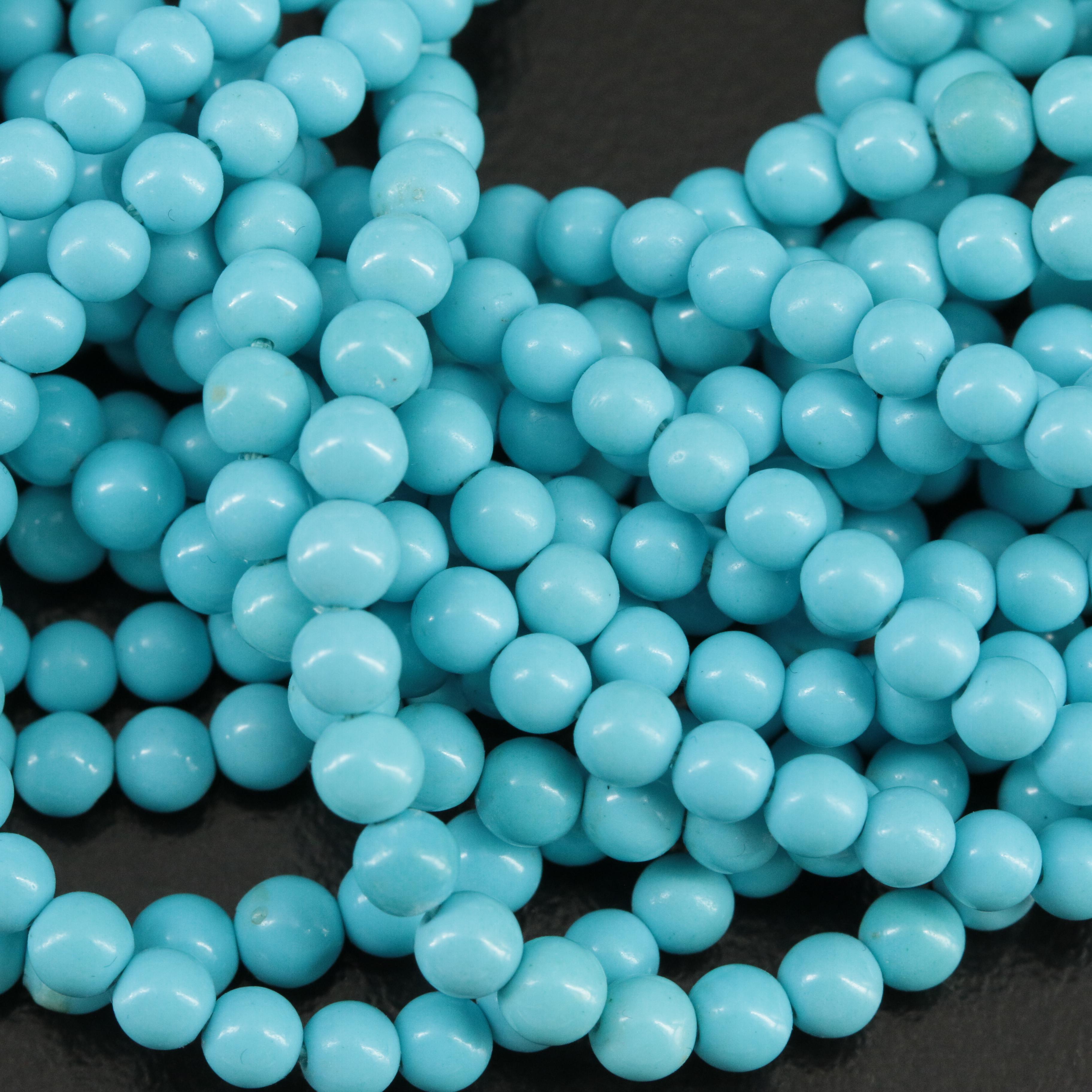 Virginia Capri 18K and Turquoise Bead Multi Strand Necklace | EBTH