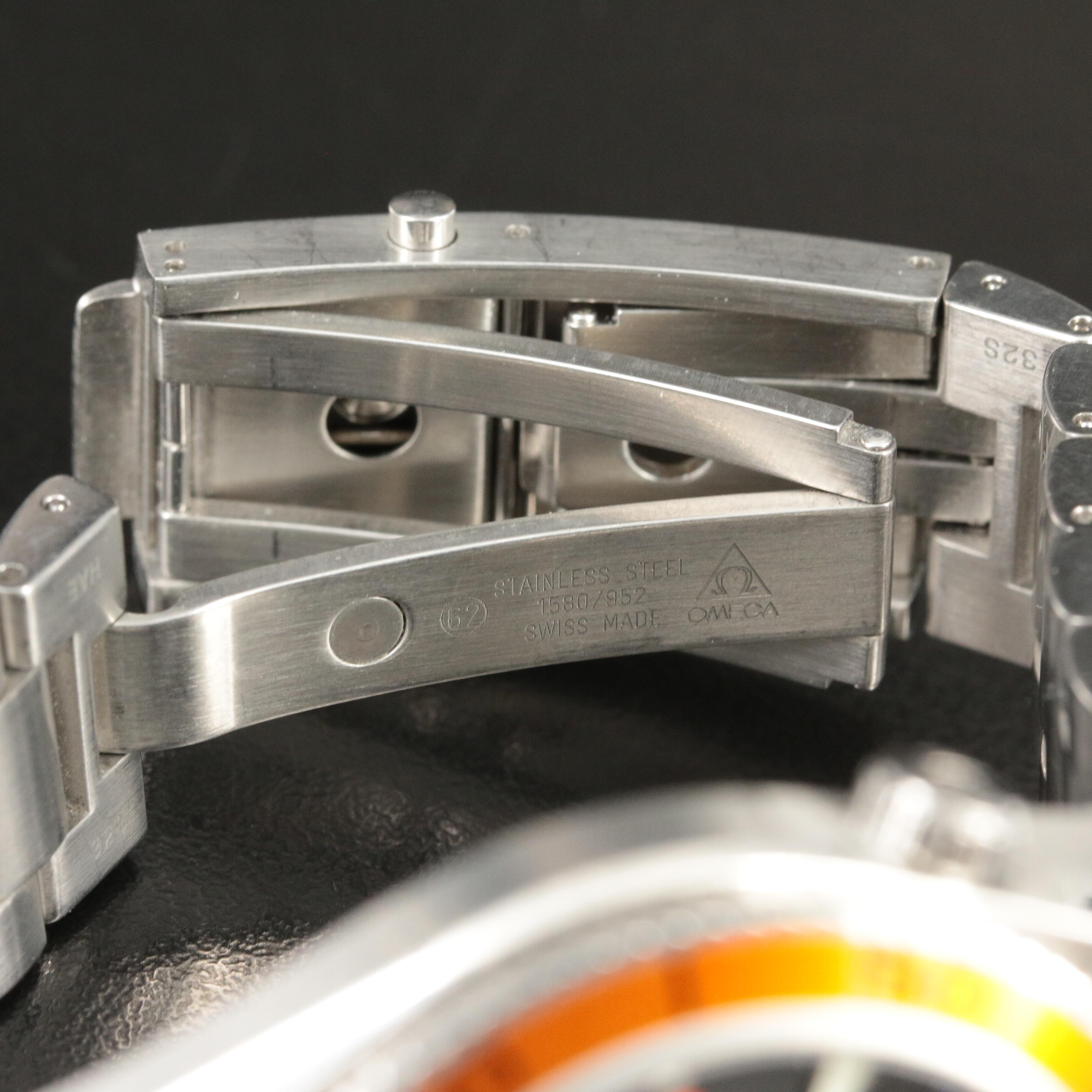 Omega Planet Ocean 42MM Steel Orange Black Automatic Watch