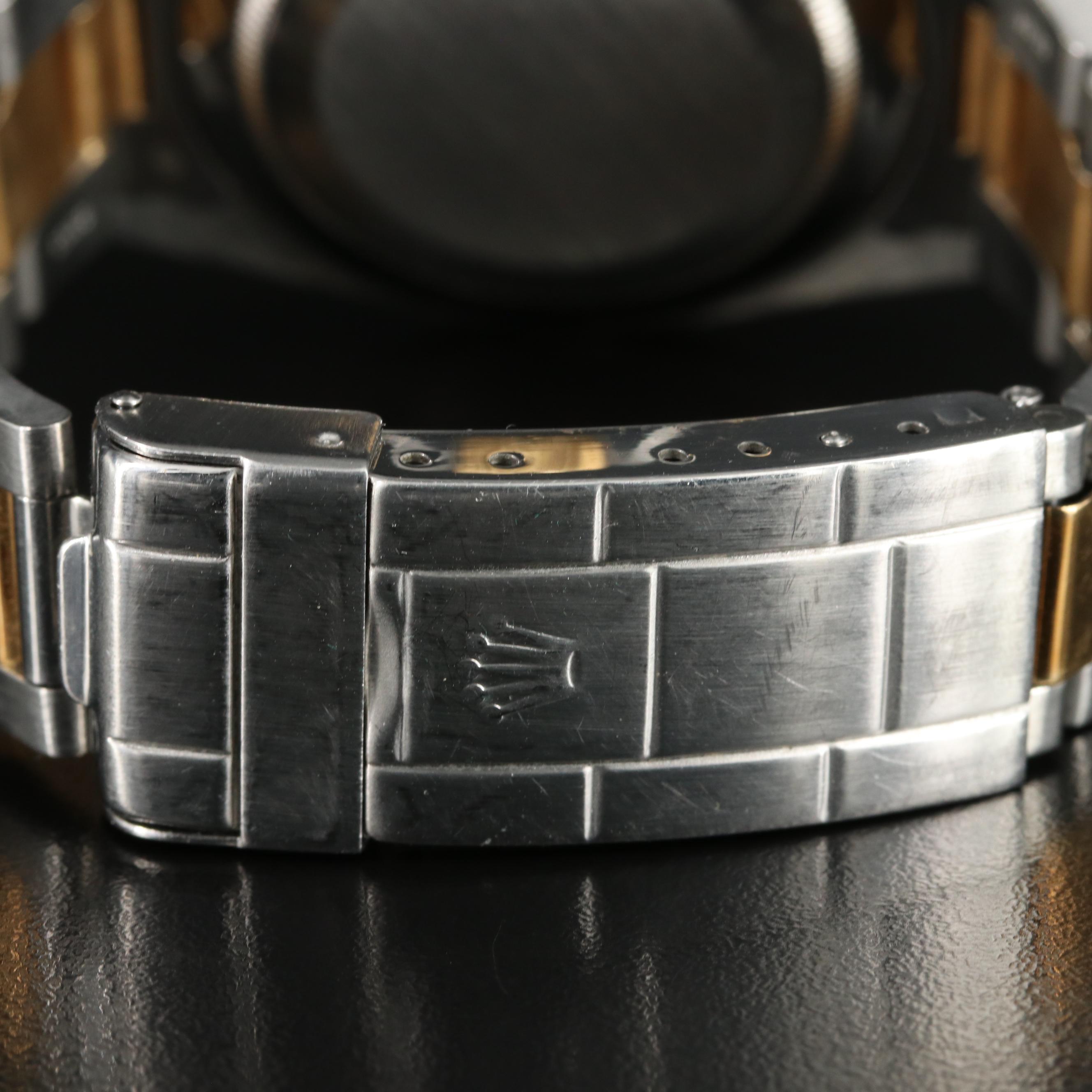 1986 Rolex Submariner Date Black Dial, Two-Tone Watch