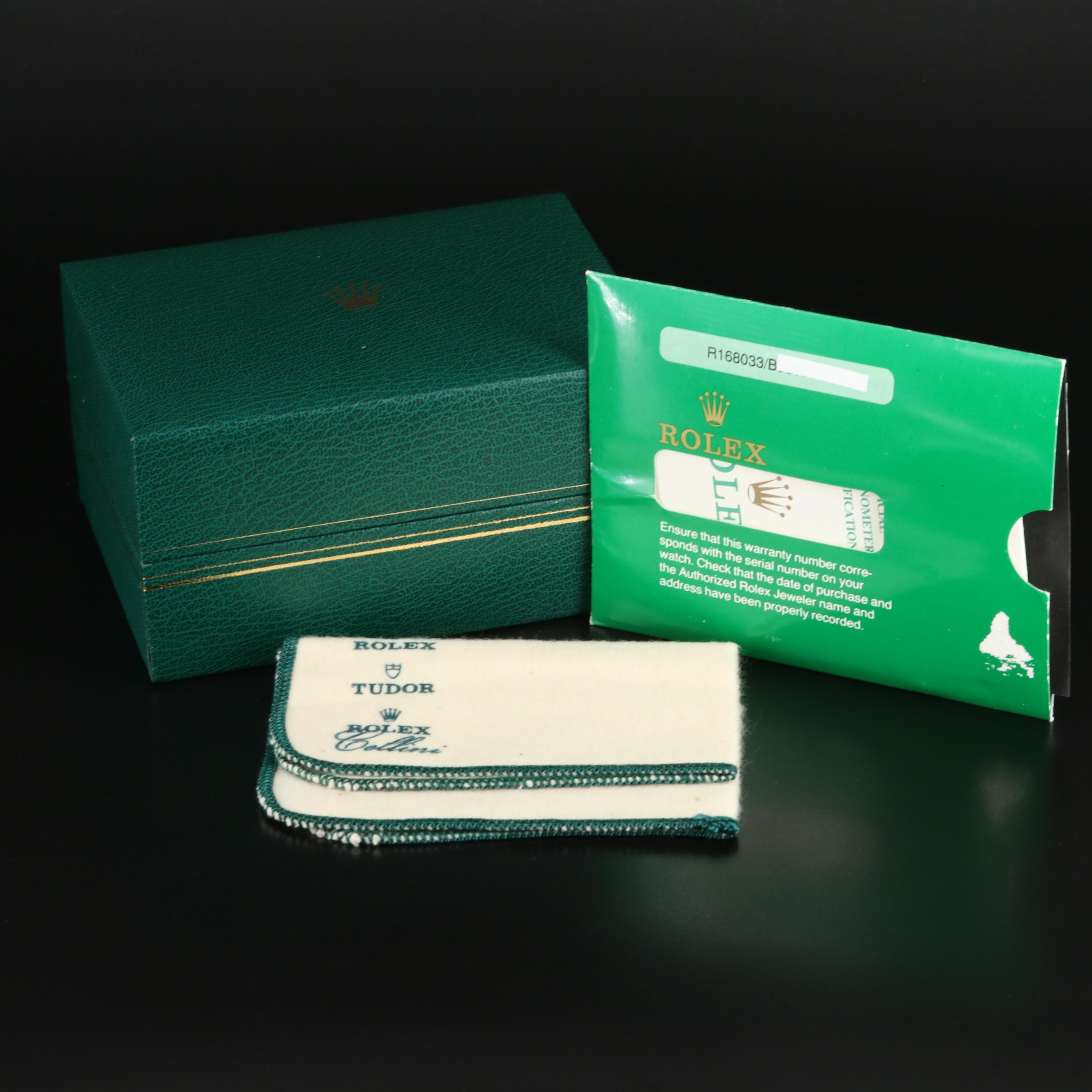 1986 Rolex Submariner Date Black Dial, Two-Tone Watch