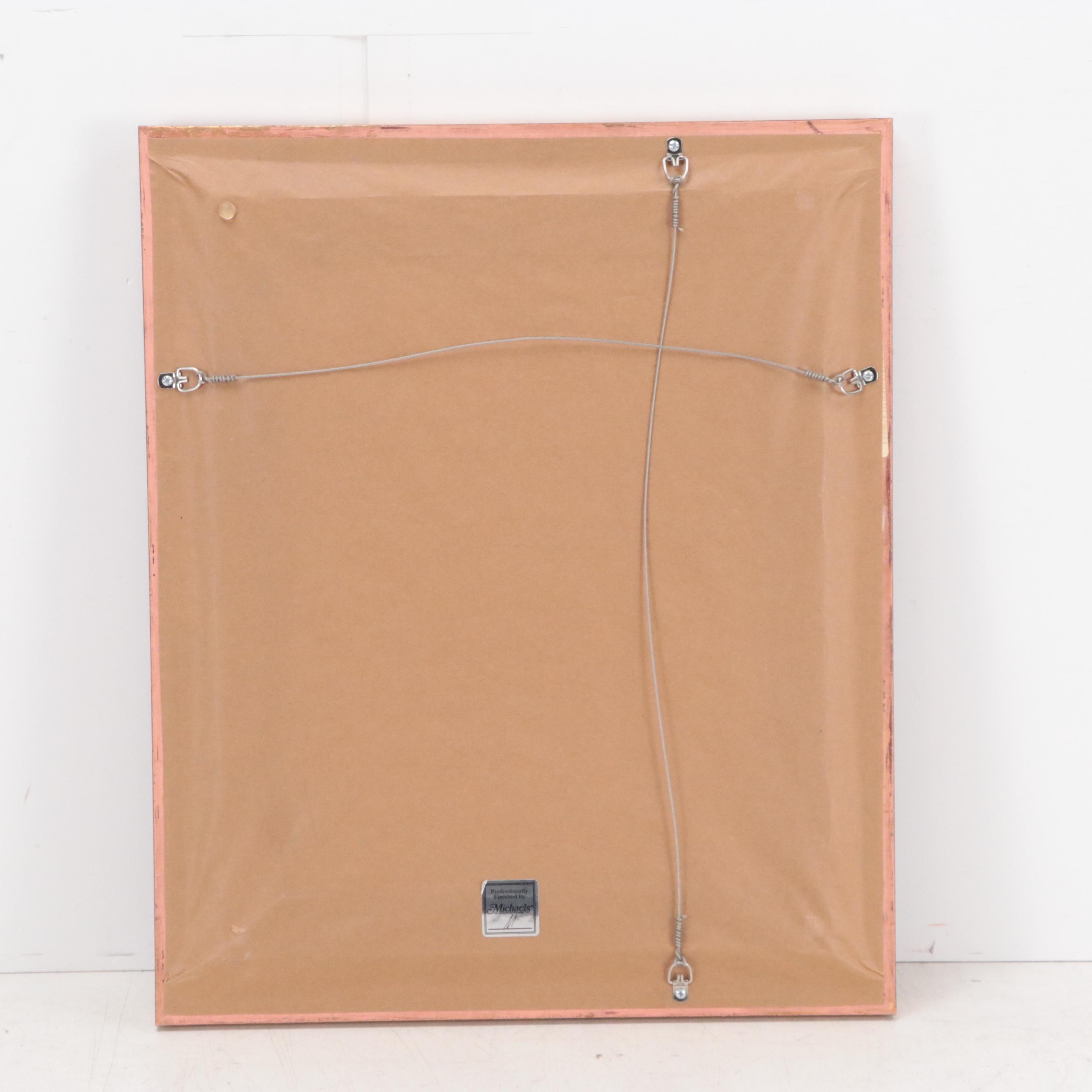 Oil Painting of Rose Blossom