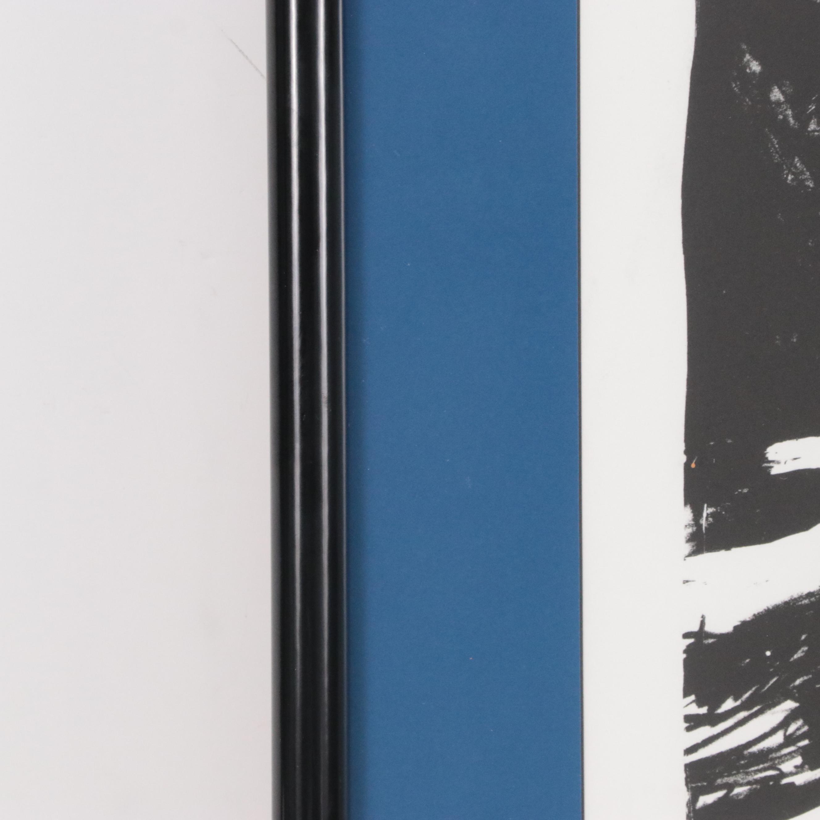 Gestural Lithograph of Still Life with Vessels, Late 20th/Early 21st Century