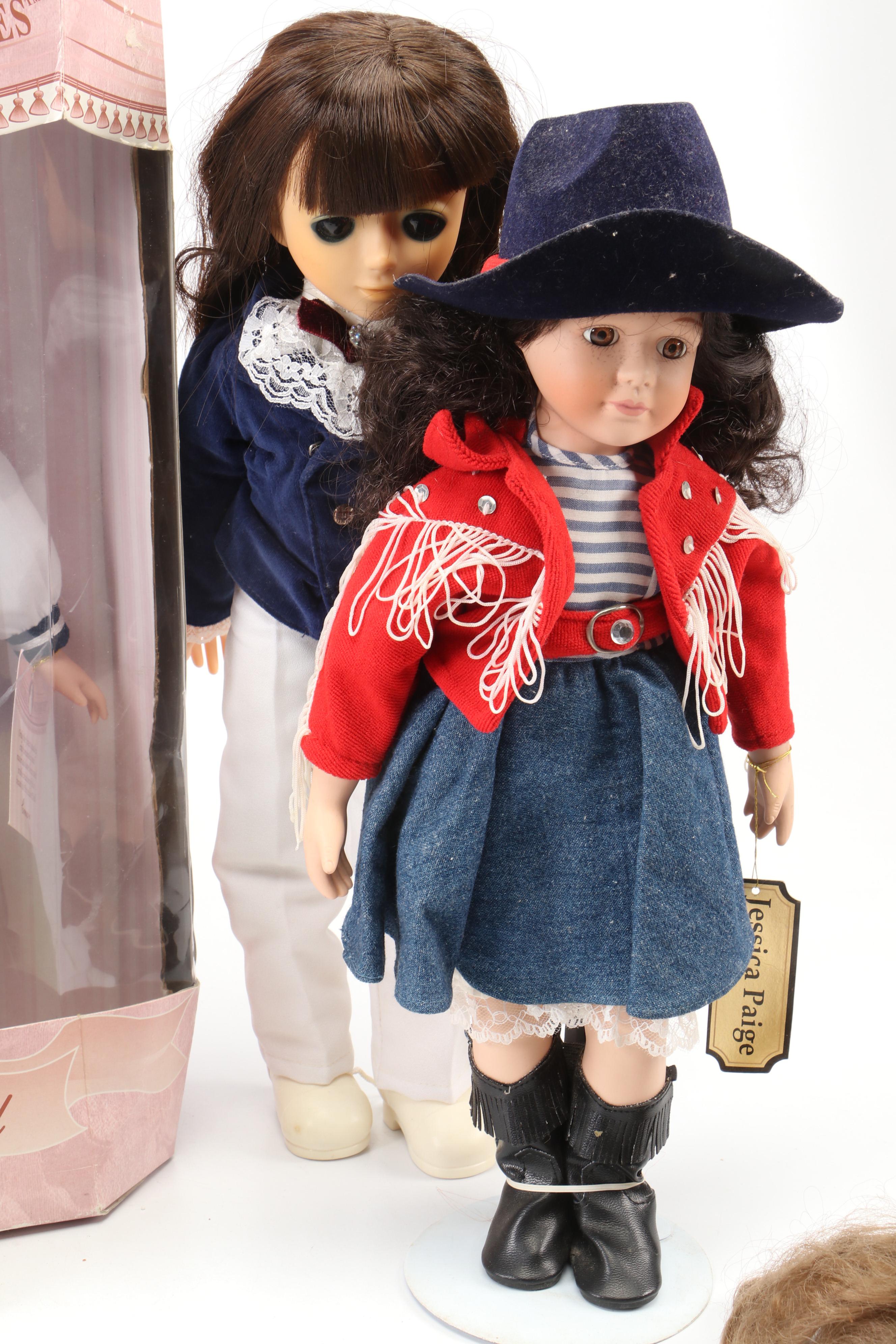 Dapper Dolls with Horse Riders, Sailors and Other Preppy Dolls, Vintage