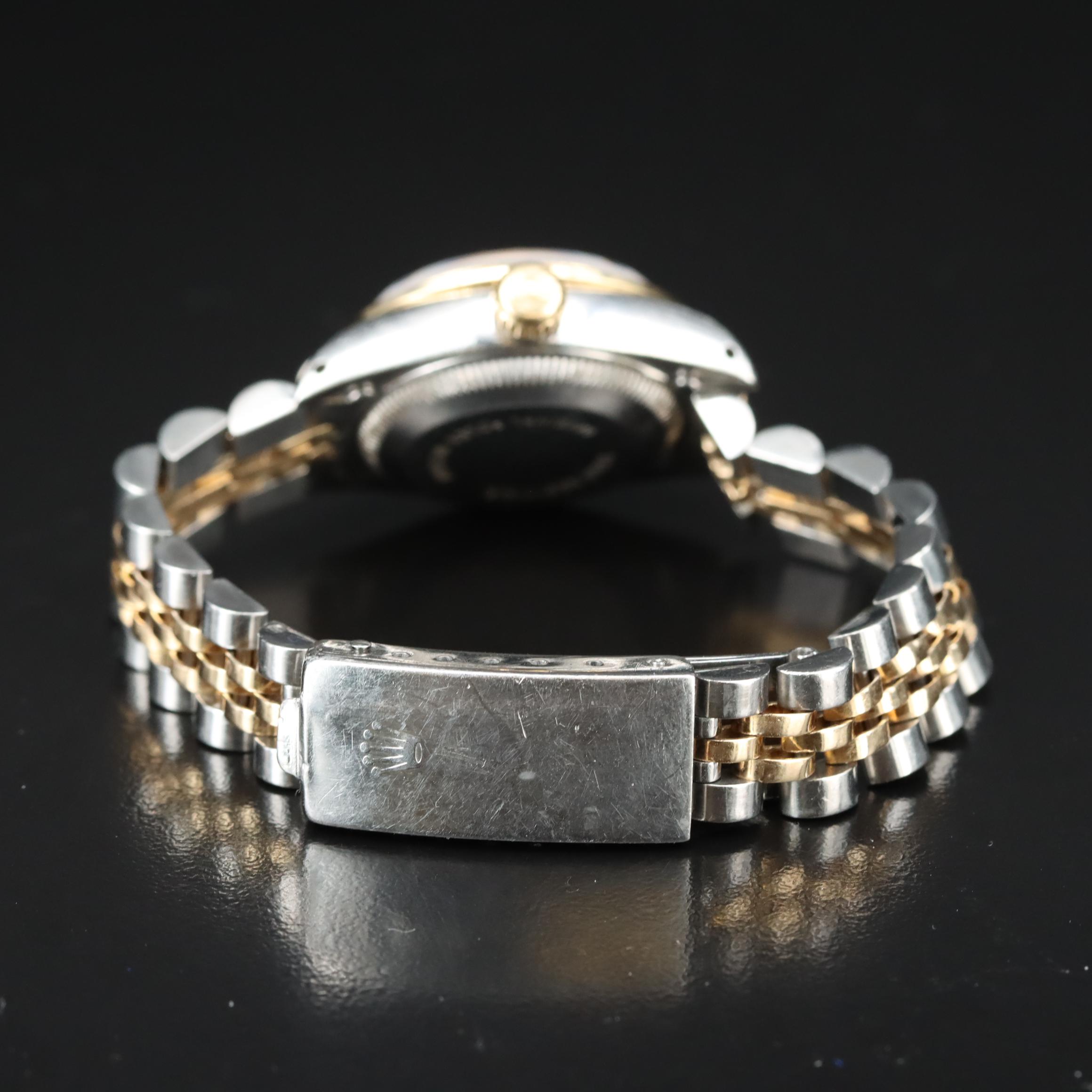 1981 Rolex Custom Diamond Dial and Bezel Datejust Watch