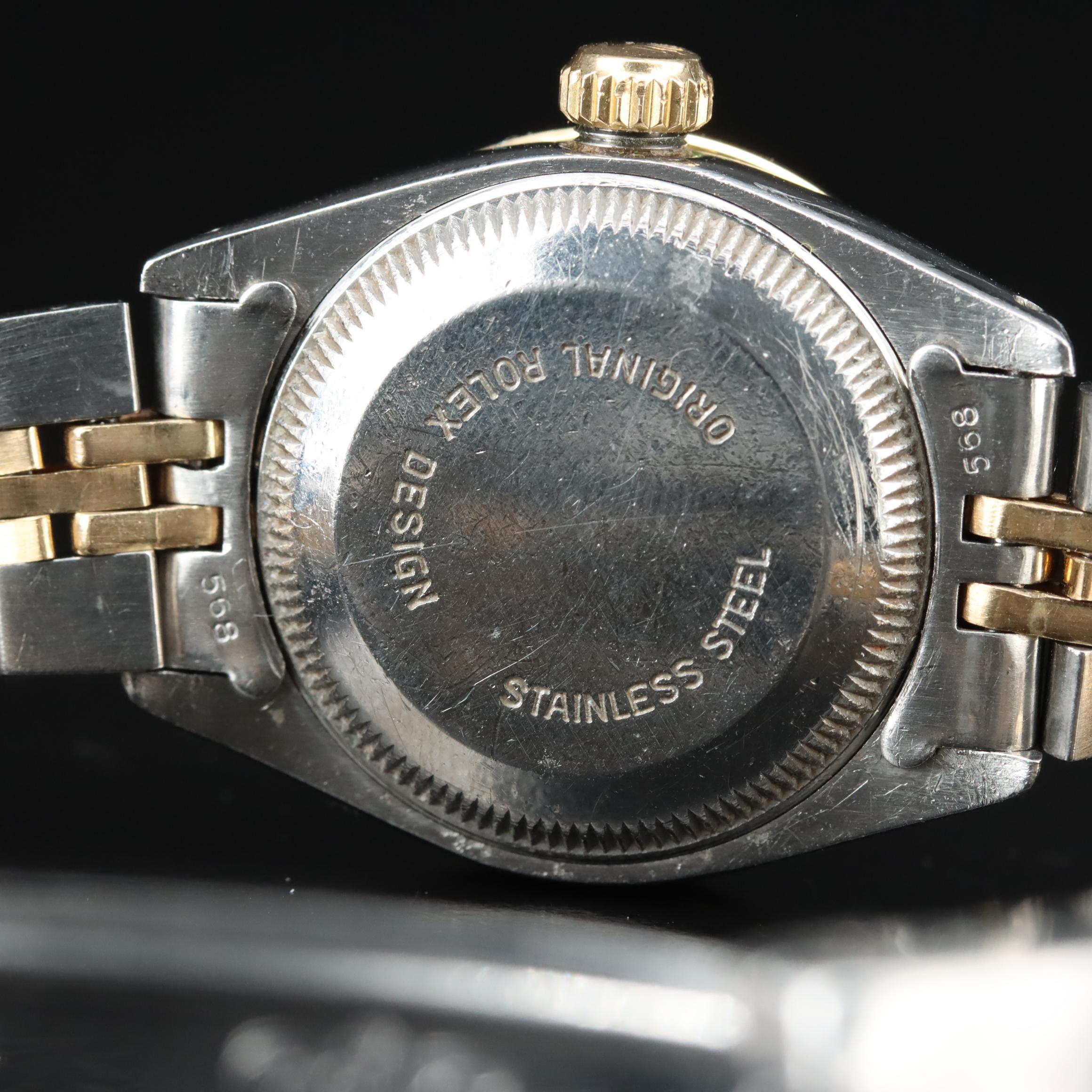 1981 Rolex Custom Diamond Dial and Bezel Datejust Watch